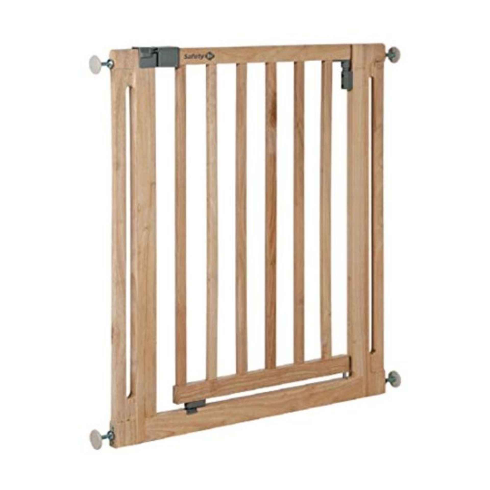 Safety 1st Easy Close Wood Door Safety Gate Made from Wood / Pressure Fit / Natural 24