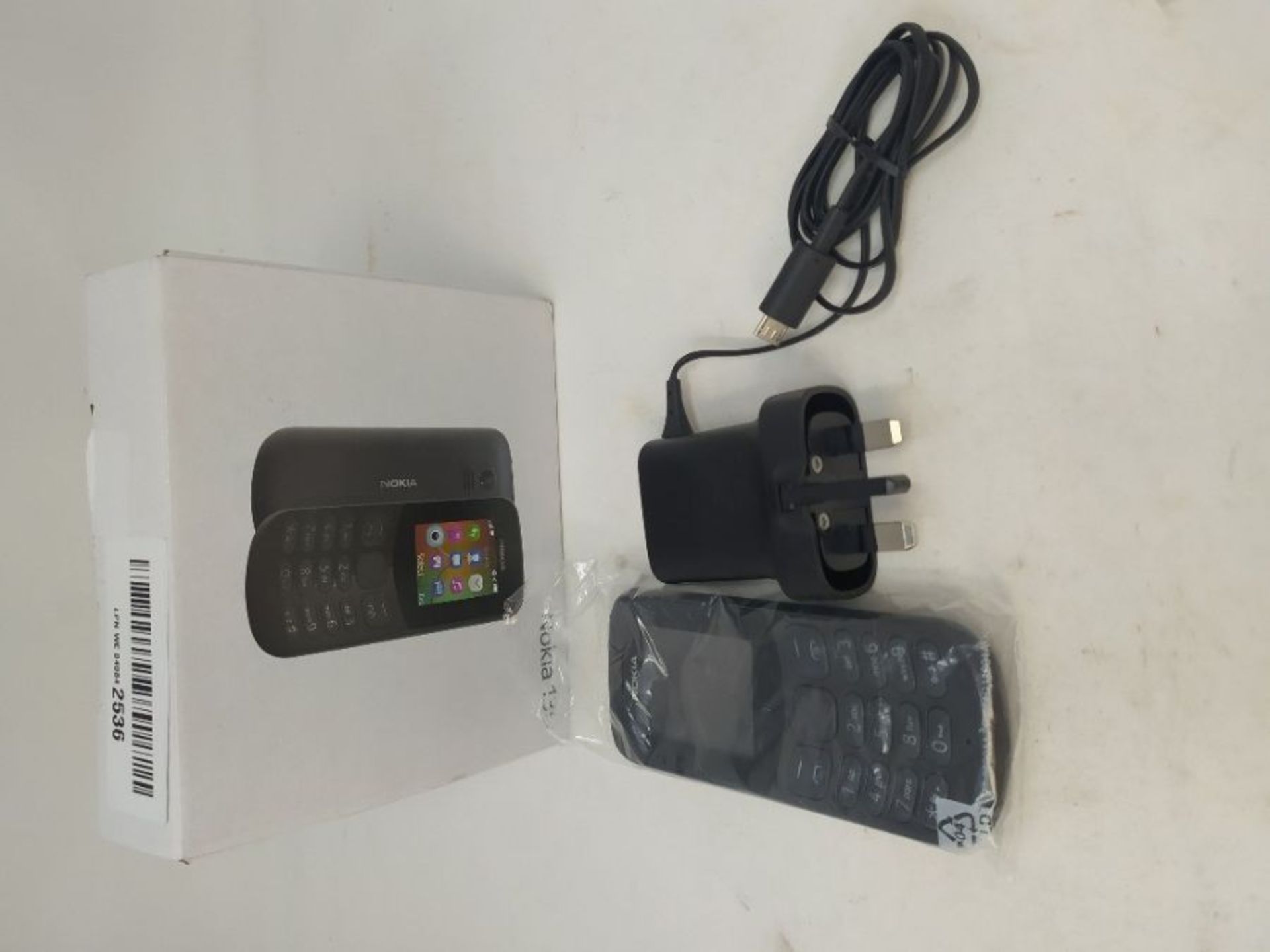 Nokia 130 SIM-Free Mobile Phone (2017 Edition) - Black - Image 2 of 2