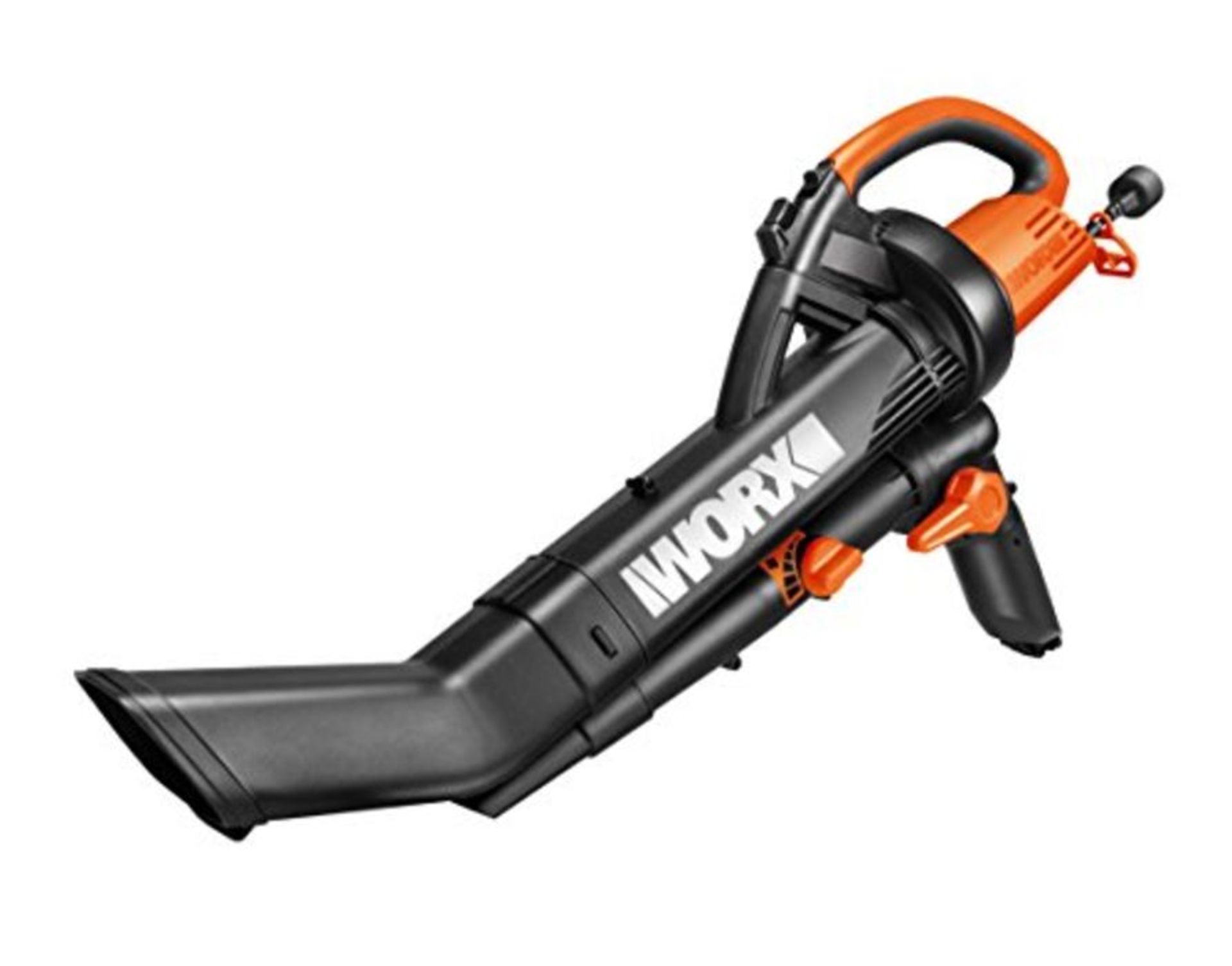 RRP £89.00 WORX WG505E 3000W Trivac Garden Blower Mulcher & Vacuum, Black