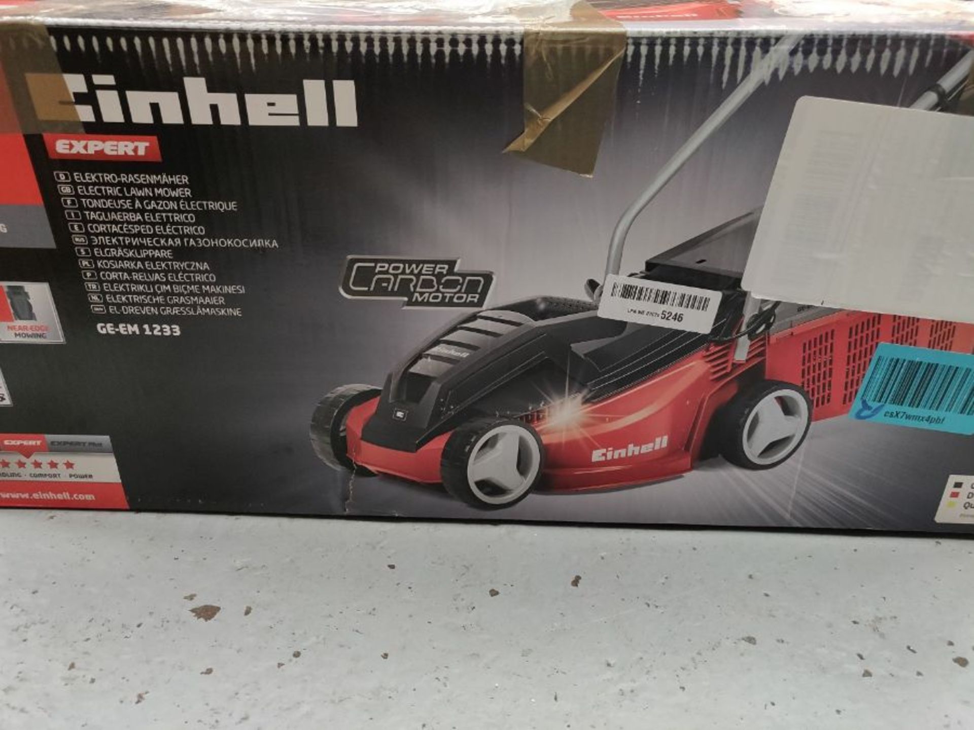 RRP £84.00 Einhell GE-EM 1233 1250W Electric Lawn Mower - Image 2 of 3