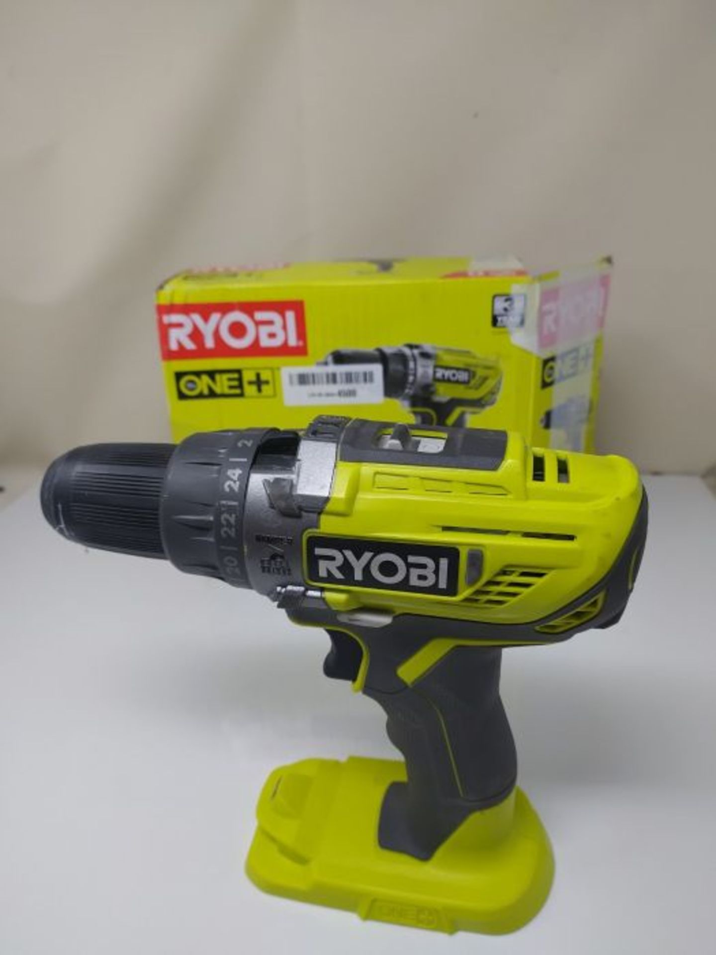 RRP £54.00 Ryobi R18PD3-0 ONE+ 18V Cordless Compact Percussion Drill (Body Only) - Image 2 of 2