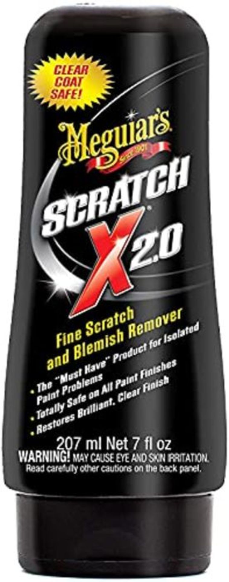 Meguiar's G10307EU ScratchX 2.0 Car Paint Scratch Remover 207ml, Fine scratch and pain