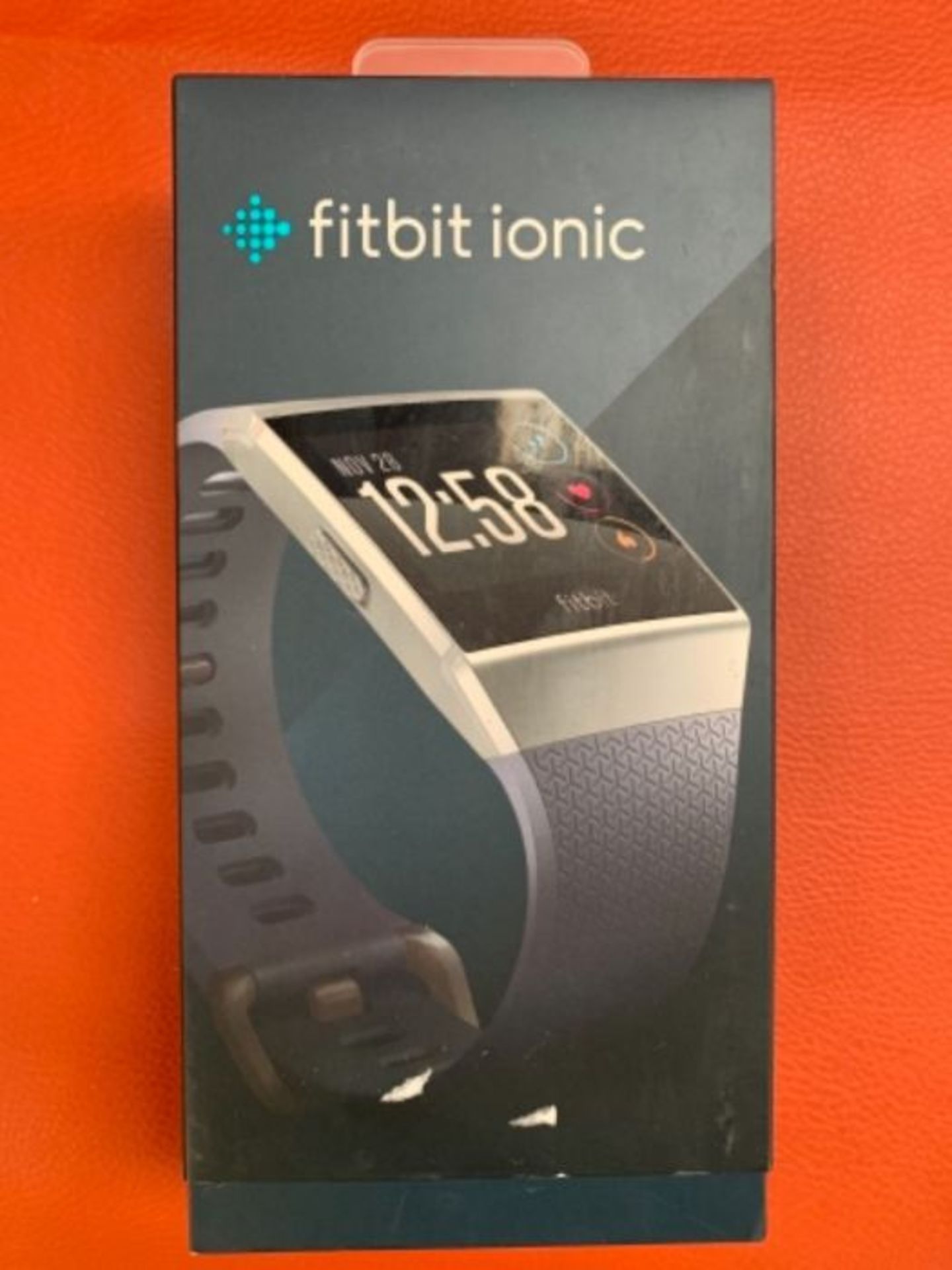 RRP £220.00 Fitbit Ionic Health & Fitness Smartwatch (GPS) with Heart Rate, Swim Tracking & Music - Image 2 of 3