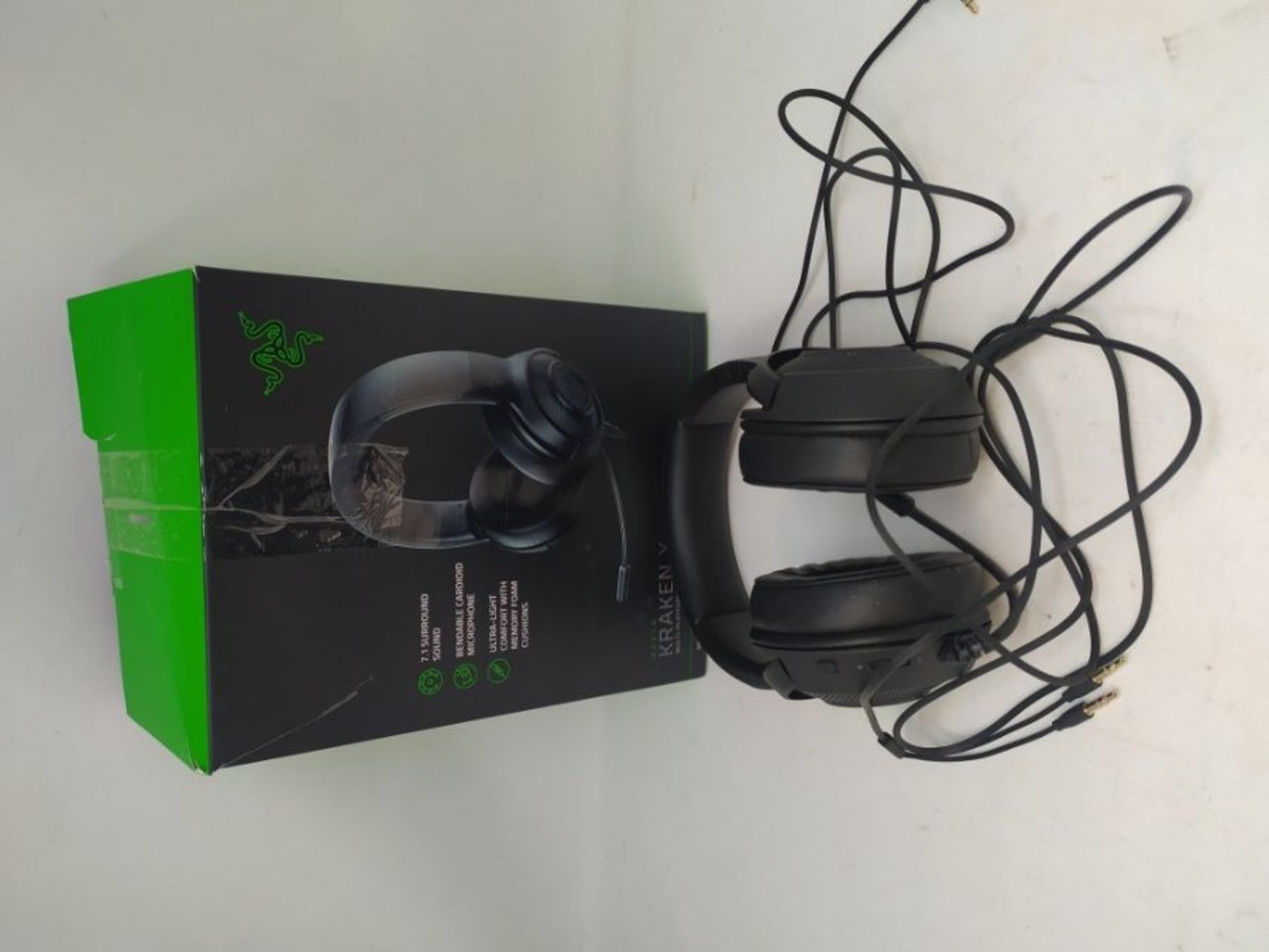 Razer Kraken X - Gaming Headset (Ultralight Gaming Headset for PC, Mac, Xbox One, PS4 - Image 2 of 2