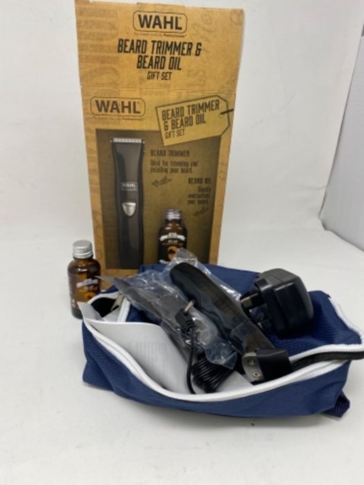 Wahl Beard Trimmer Men and Beard Oil Gift Set, Hair Trimmers for Men, Stubble Trimmer, - Image 2 of 2