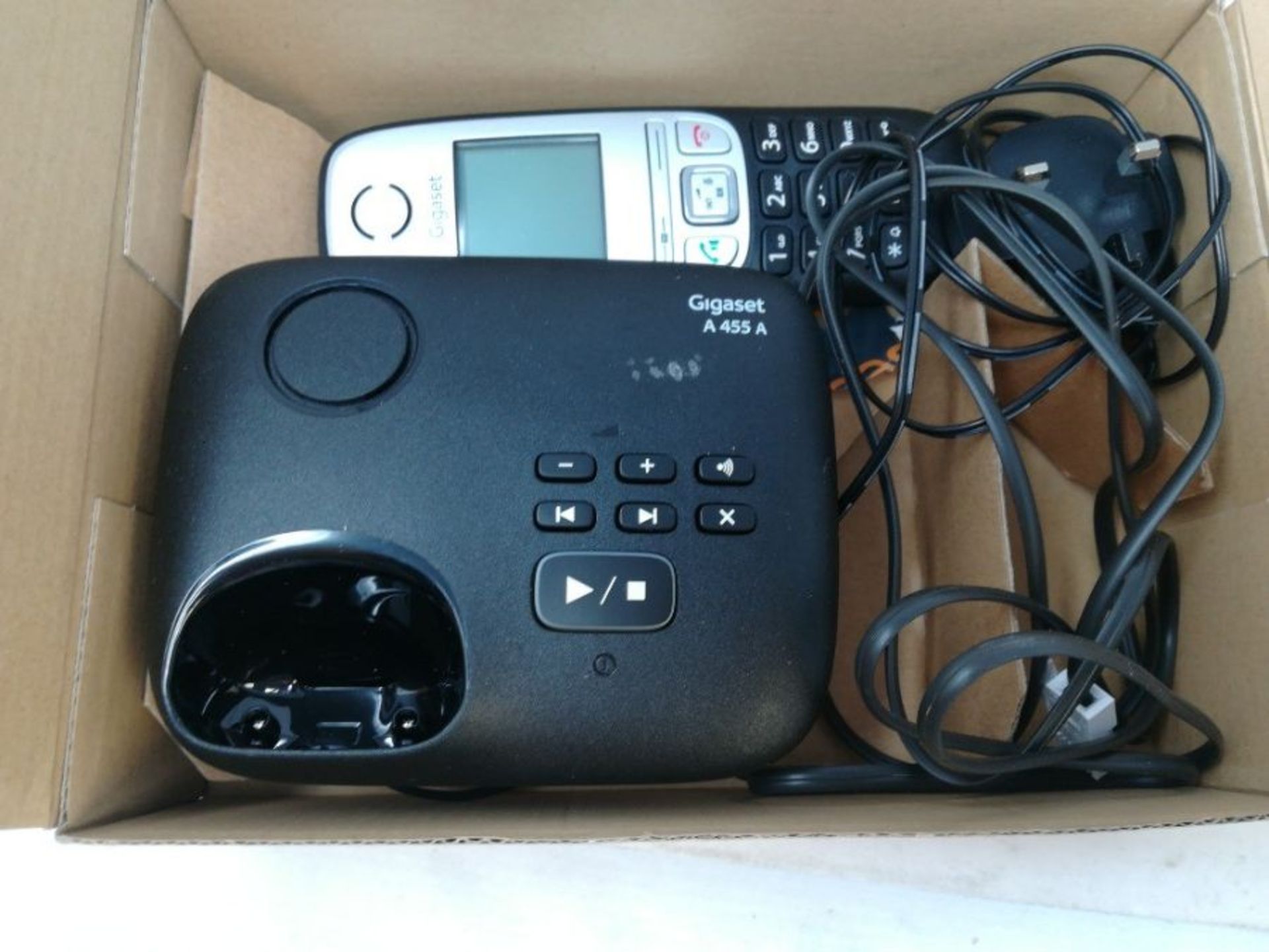 Gigaset A455A SINGLE - Advanced Cordless Home Phone with Answer Machine and Nuisance C - Image 2 of 2