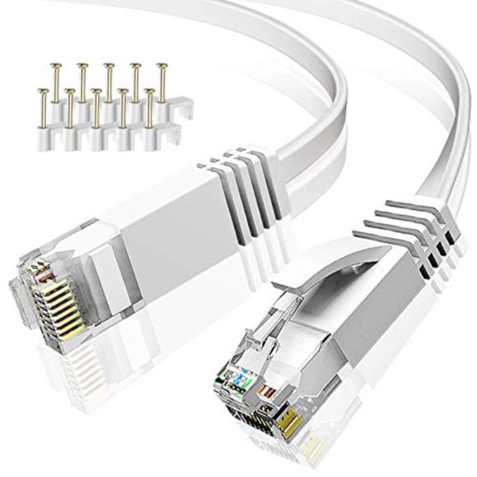 [INCOMPLETE] Lemeend Ethernet Cable 5m,Cat6 Gigabit Lan Network RJ45 High-Speed Patch