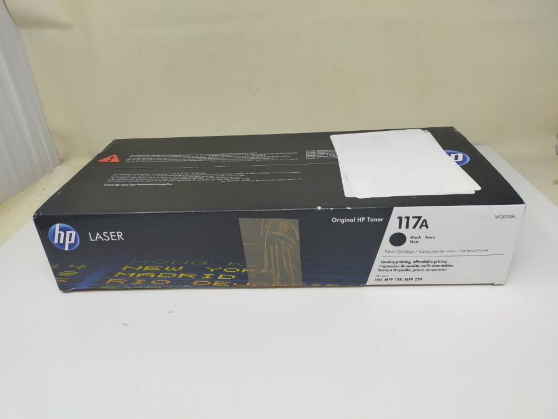 HP W2070A 117A Original Laser Toner Cartridge, Black, Single Pack - Image 2 of 3