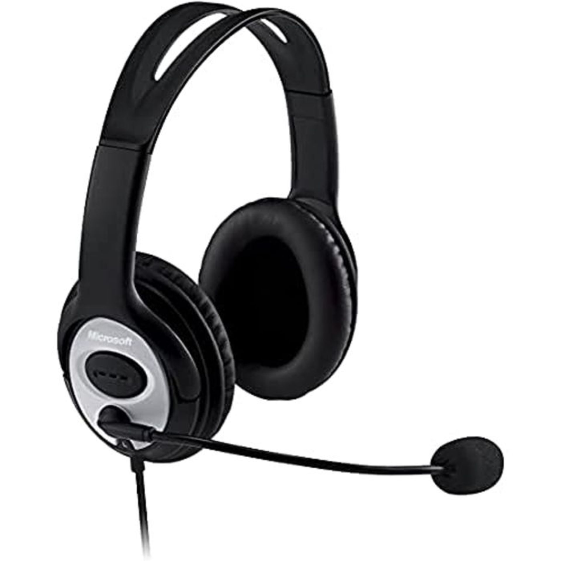 Microsoft JUG-00014 LifeChat LX 3000 Headset - Black