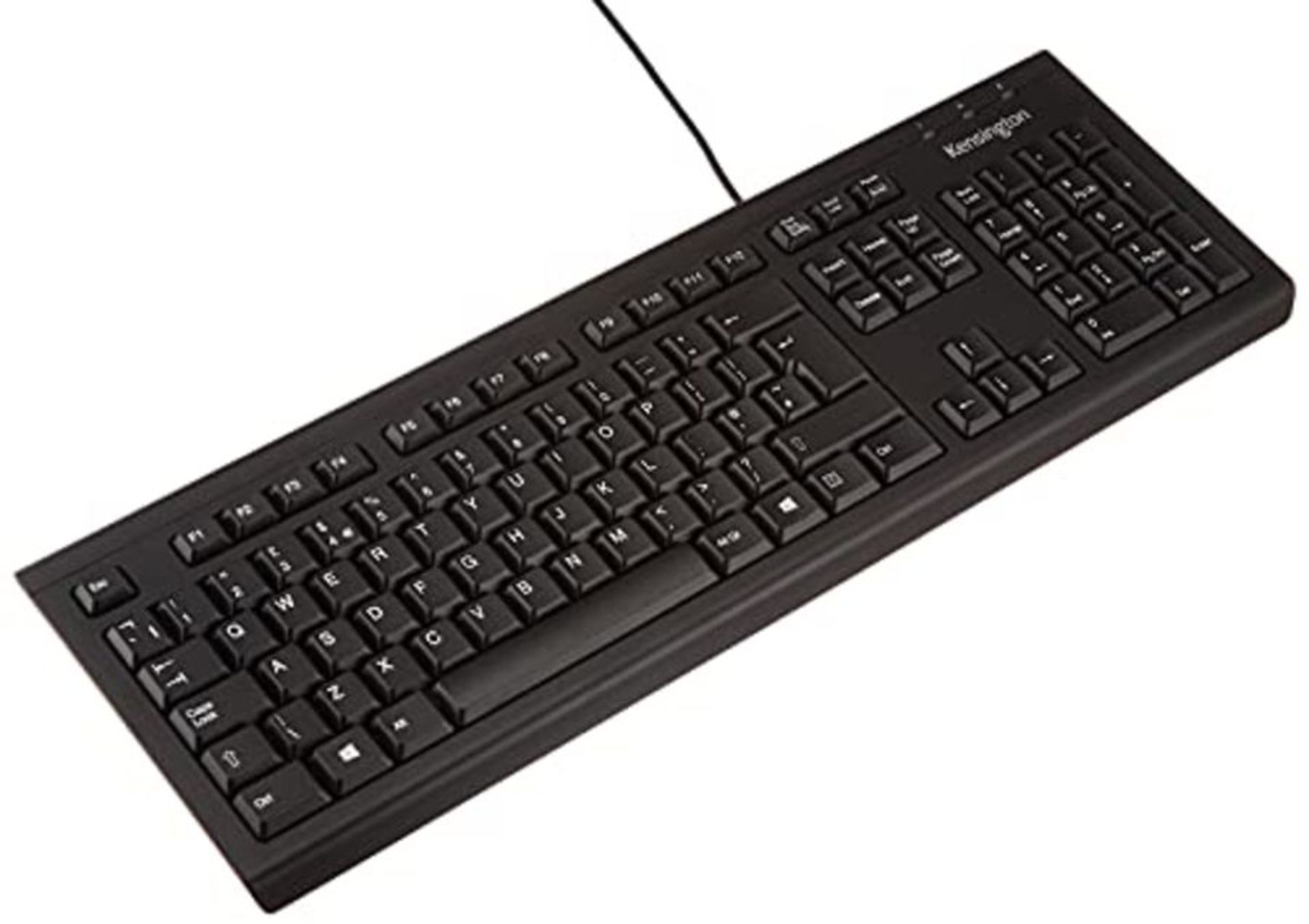 Kensington ValuKeyboard - wired keyboard for PC, Laptop, Desktop PC, Computer, noteboo