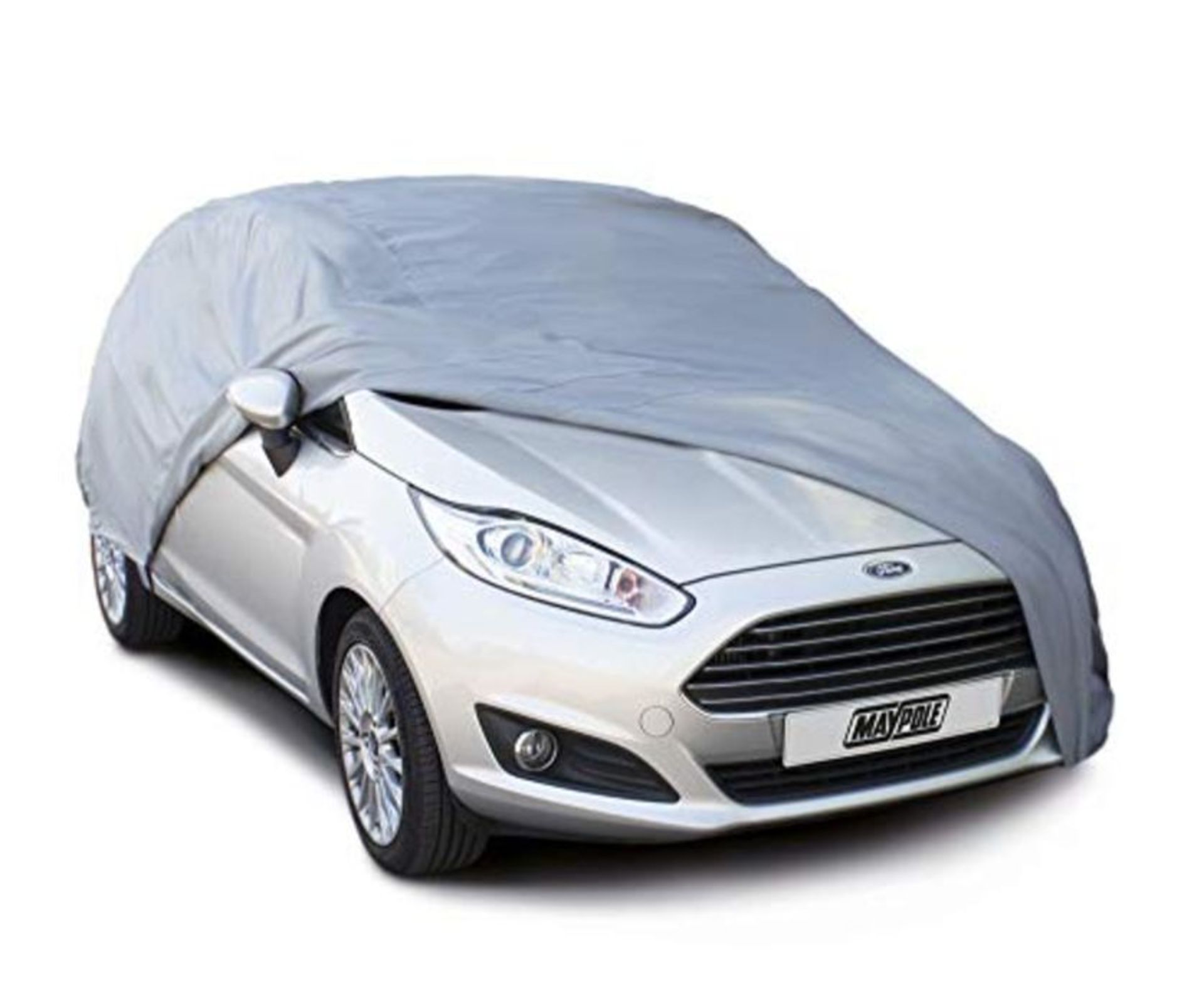 Maypole 9861 Breathable Full Car Cover, Grey, Medium