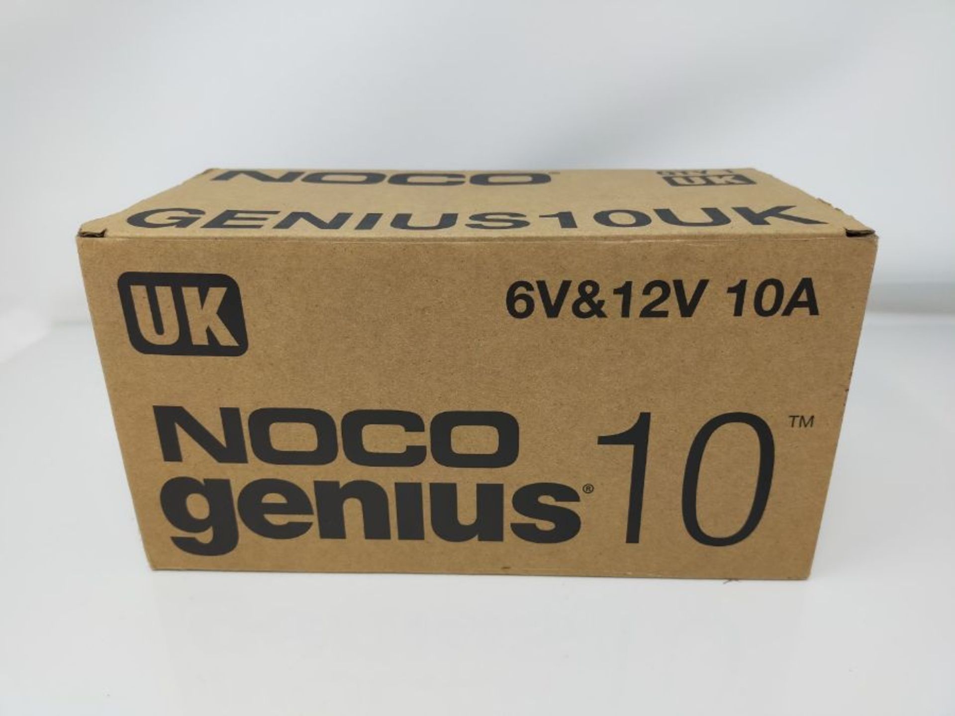 RRP £119.00 NOCO GENIUS10UK, 10-Amp Fully-Automatic Smart Charger, 6V And 12V Battery Charging Uni - Image 2 of 3