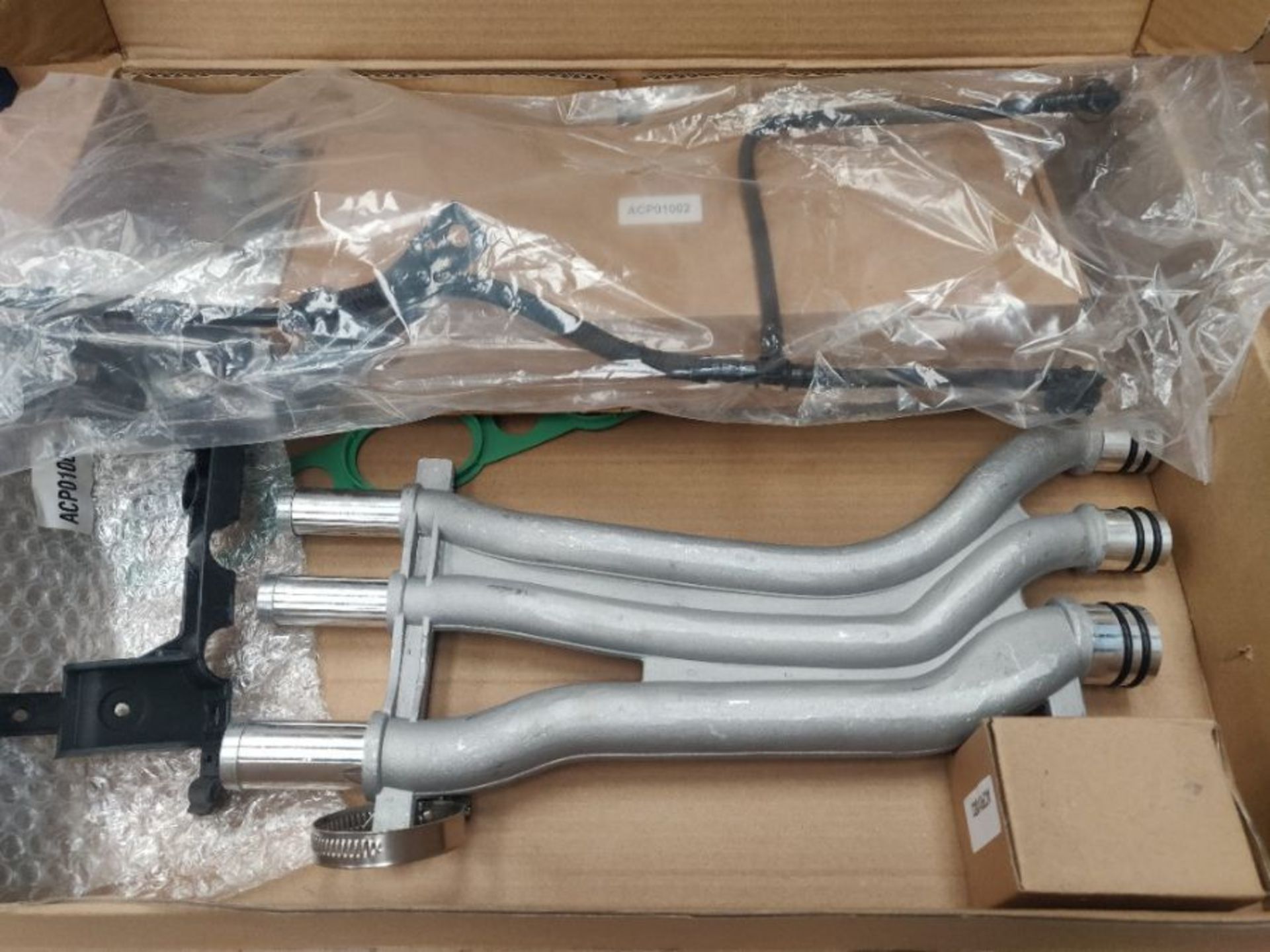 RRP £84.00 MSQ-CD Aluminum Engine Coolant Pipe Repair Upgrade Kit Compatible with Cayenne Turbo S - Image 2 of 2