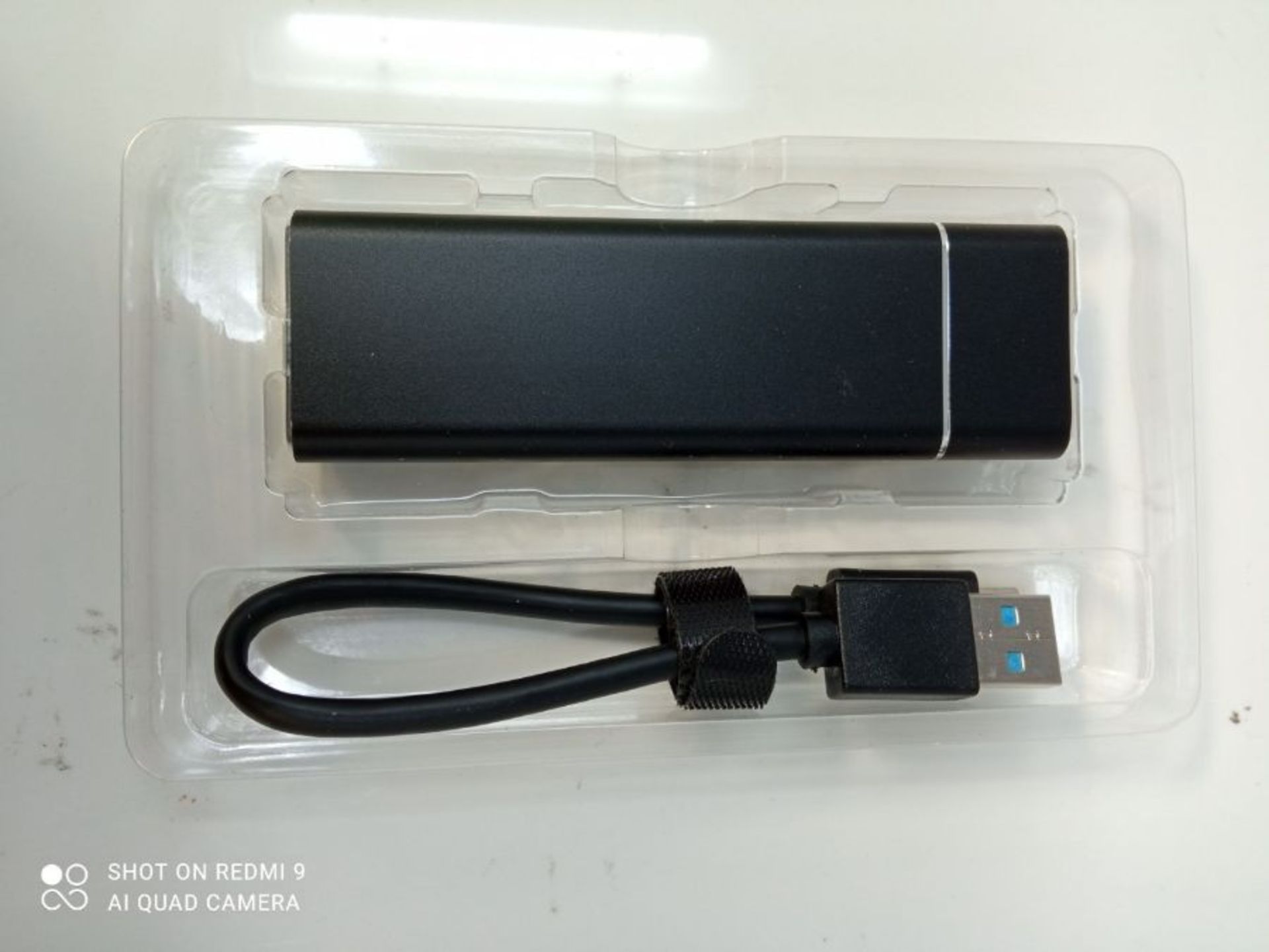 Multibao M.2 NGFF SSD SATA TO USB 3.0 External Enclosure Storage Case Adapter Aluminiu - Image 3 of 3