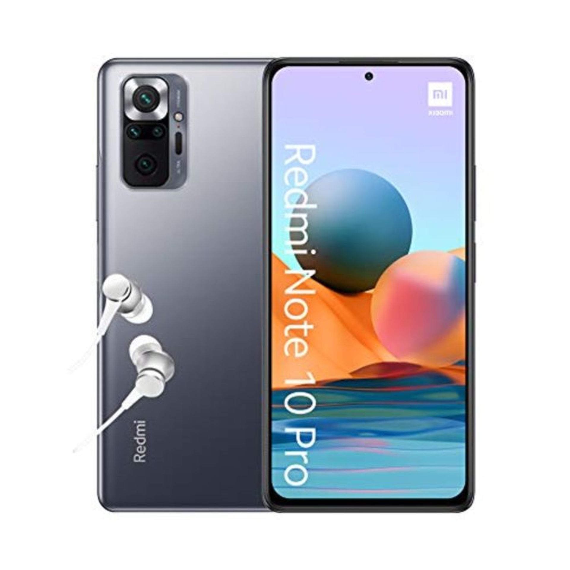 RRP £259.00 Xiaomi Redmi Note 10 Pro - Smartphone 6+128GB, 6,67 120Hz AMOLED DotDi