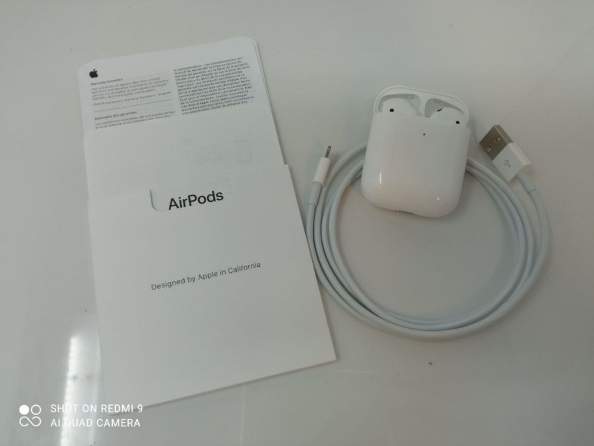 RRP £199.00 Apple AirPods with Wireless Charging Case - Image 2 of 3