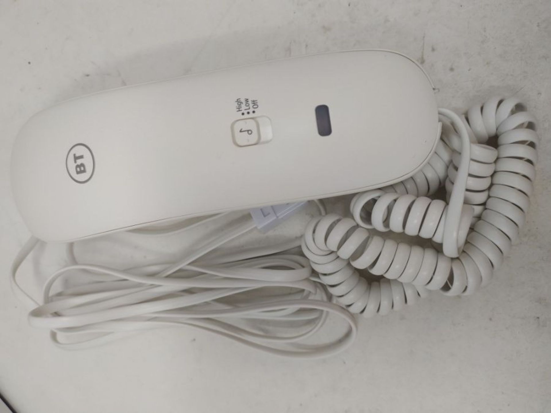 BT Duet 210 Corded Telephone, White - Image 2 of 2