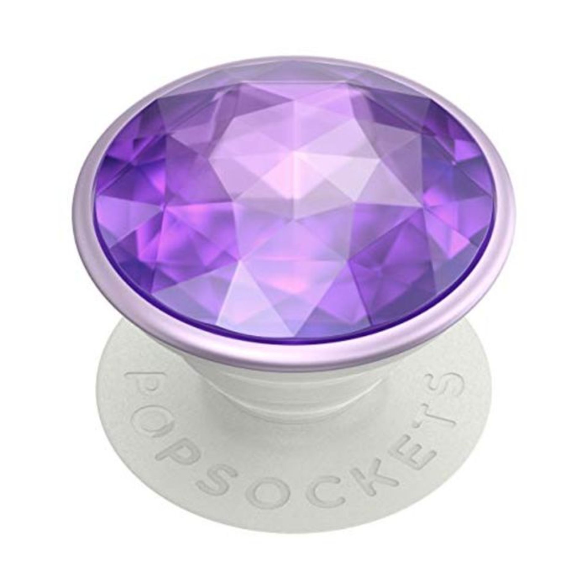 PopSockets PopGrip - Expanding Stand and Grip with Swappable Top - Disco Crystal Orchi