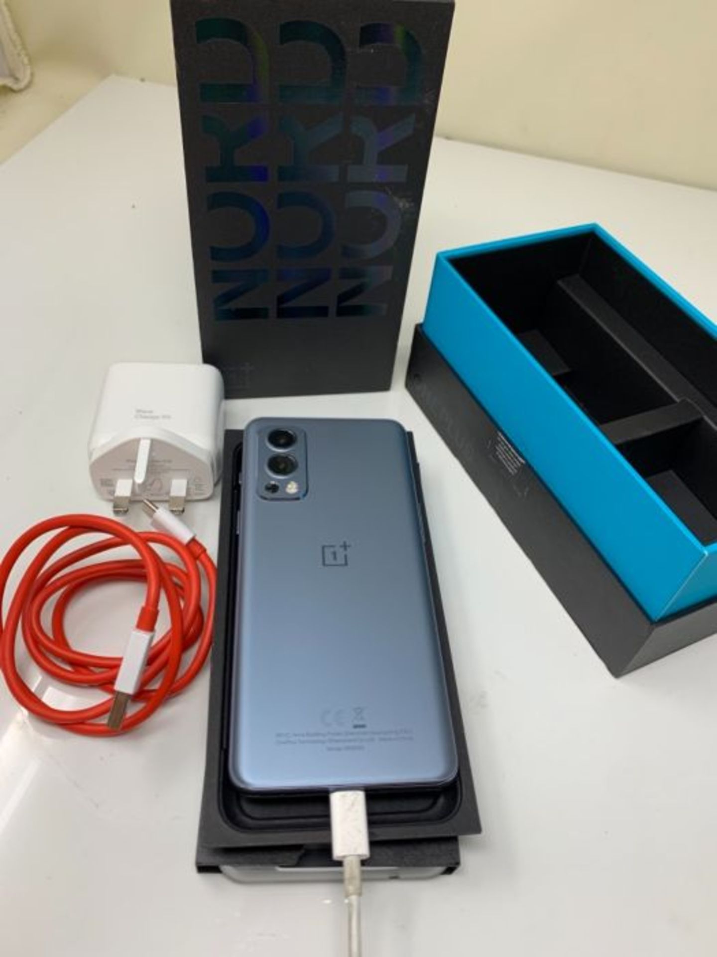 RRP £398.00 OnePlus Nord 2 5G (UK) - 8GB RAM 128GB SIM Free Smartphone with Triple Camera and 65W - Image 3 of 3