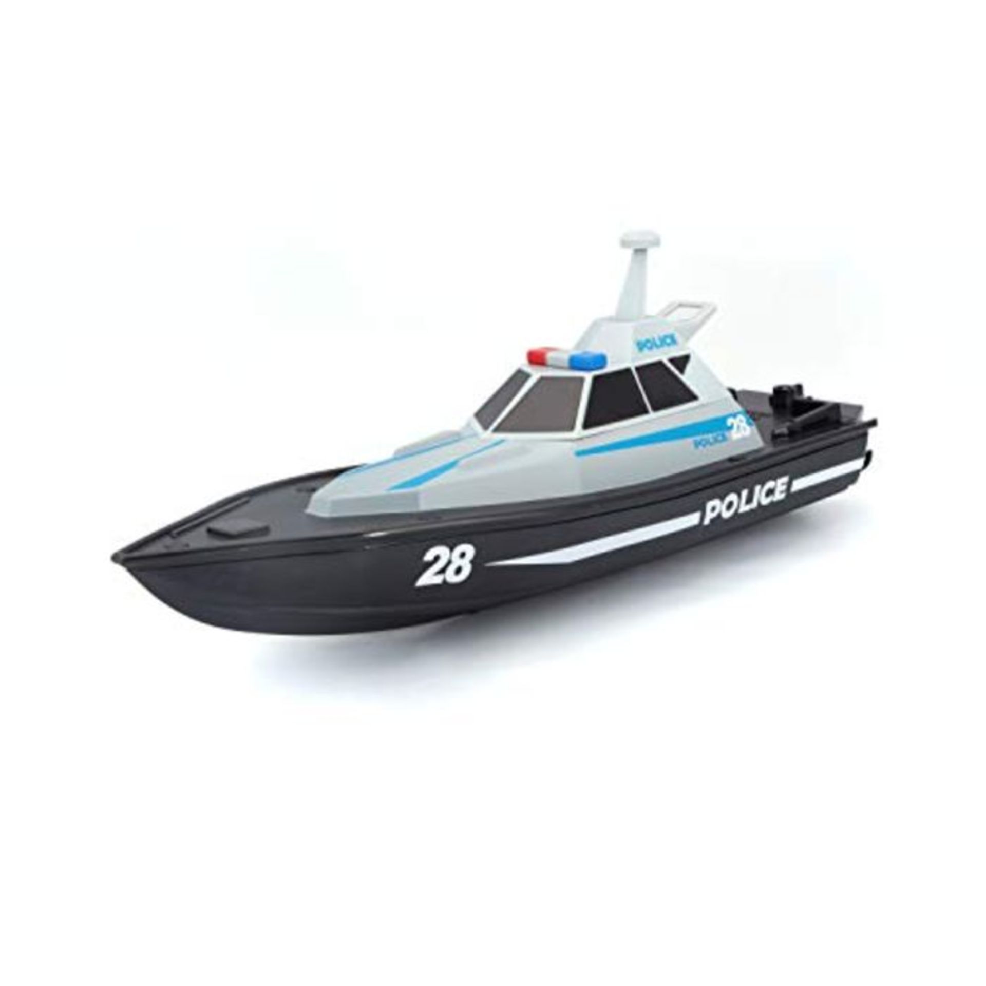 Maisto M82196 RC Police Boat, Assorted Colours