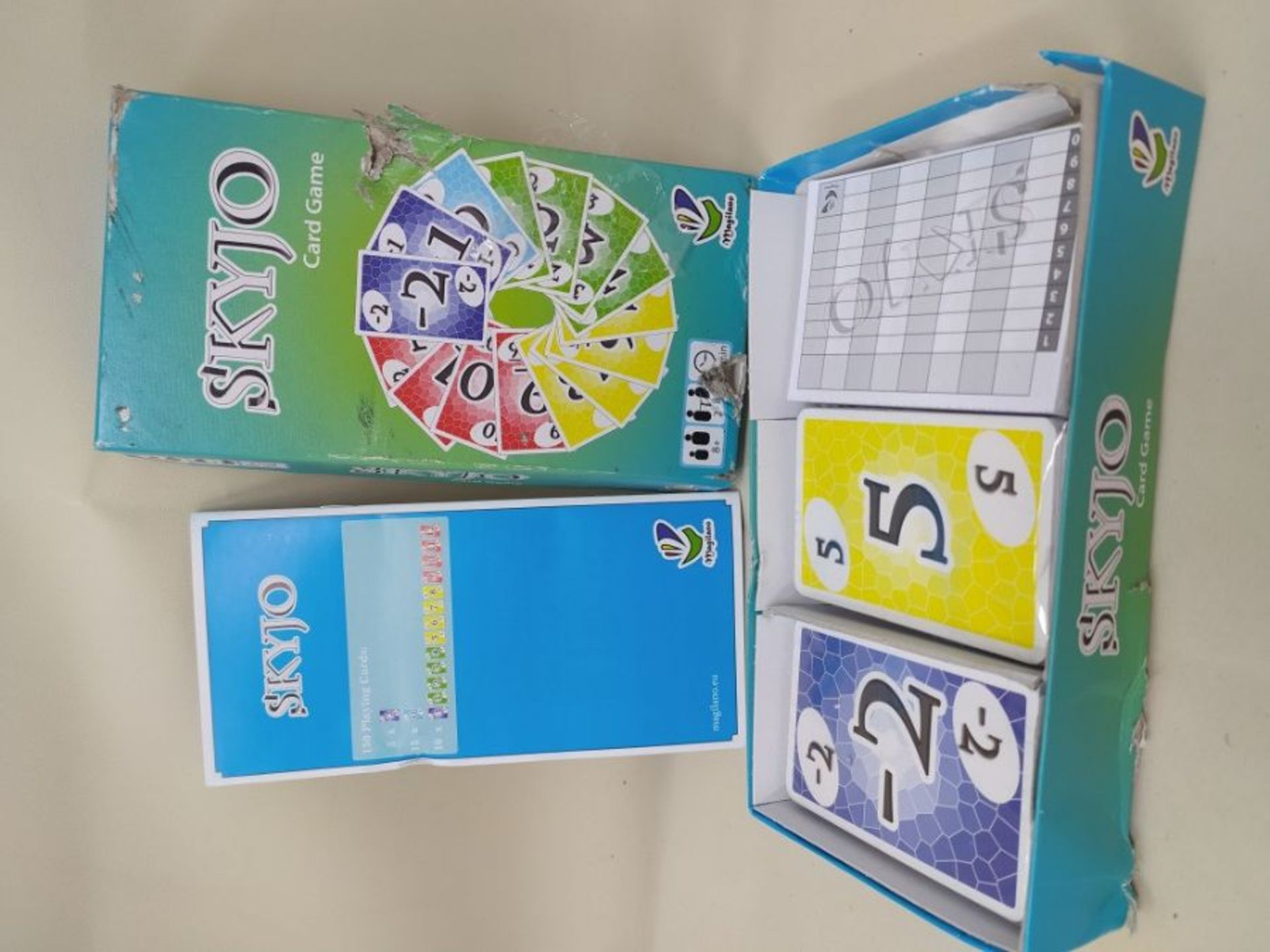 SKYJO by Magilano - The entertaining card game for kids and adults. The ideal game for - Image 2 of 2