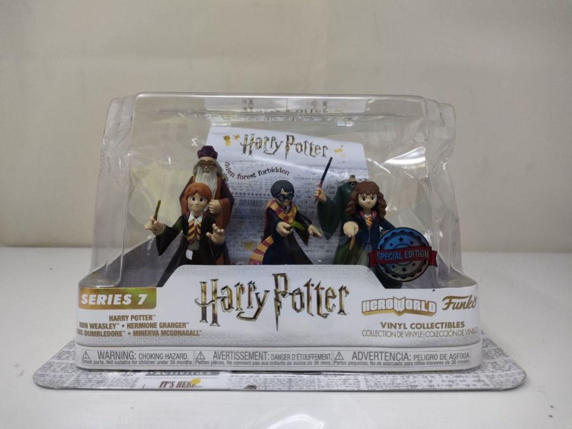 [CRACKED] Hero World Funko Harry Potter [Series 7] Vinyl Collectibles 5 Pack - Image 2 of 2
