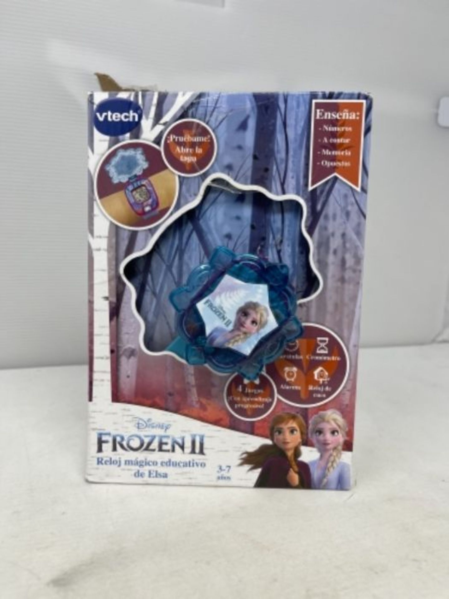 VTech Frozen 2 Digital Watch (Anna and Elsa). 3480-518822 - Spanish version - Image 3 of 3