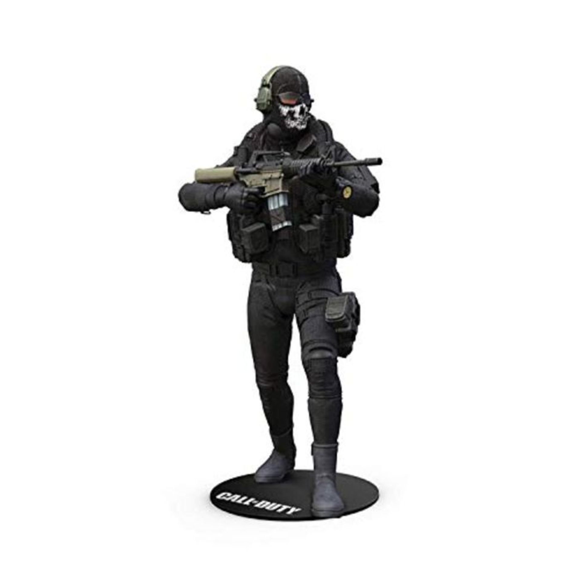 Call of Duty 10401 Ghost Action Figure, Black, Grey