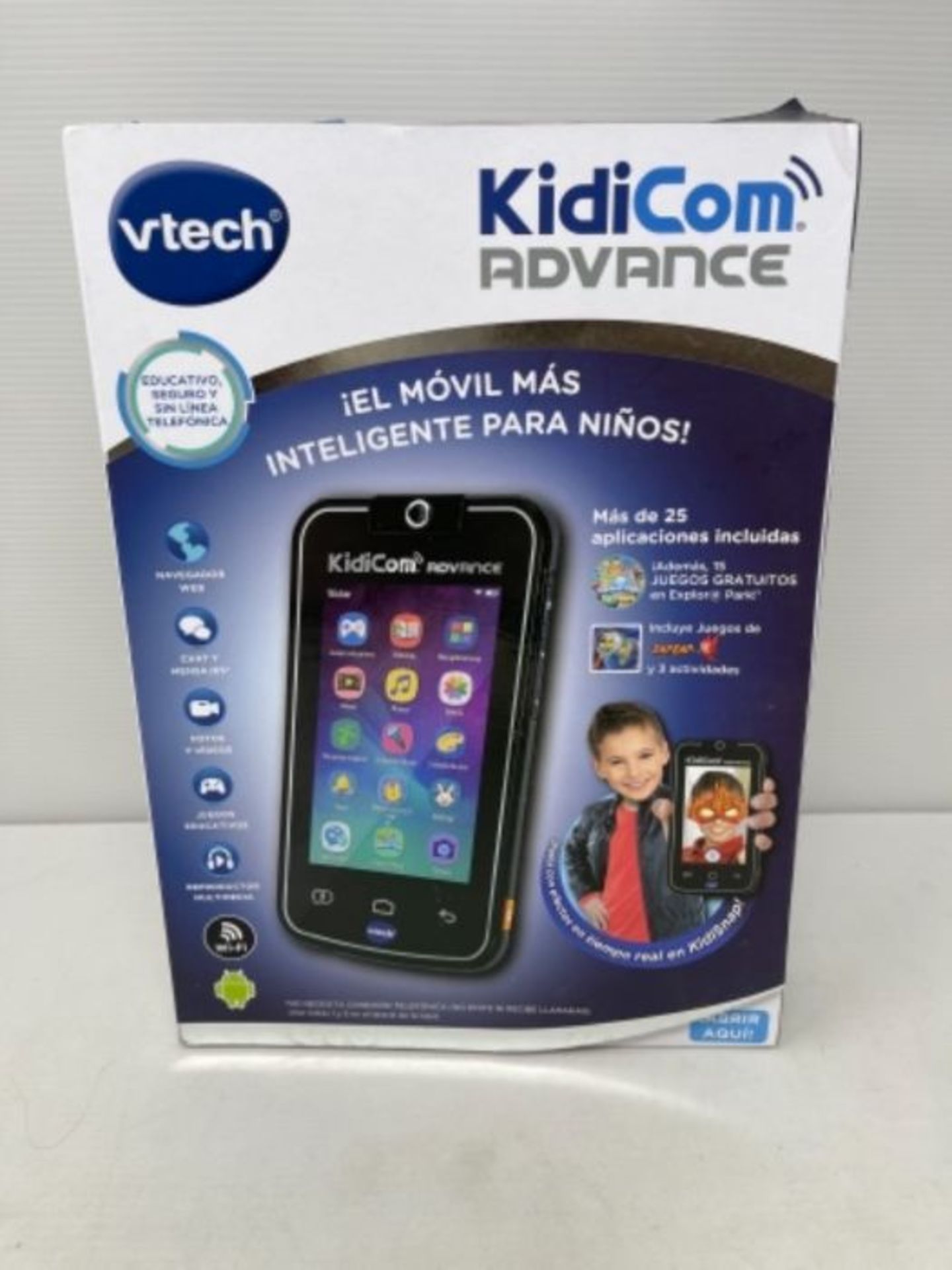 RRP £120.00 VTech - Kidicom Advance Smart Device for Kids, 5" HD Touch Screen, 180° Rotating Lens - Image 2 of 3