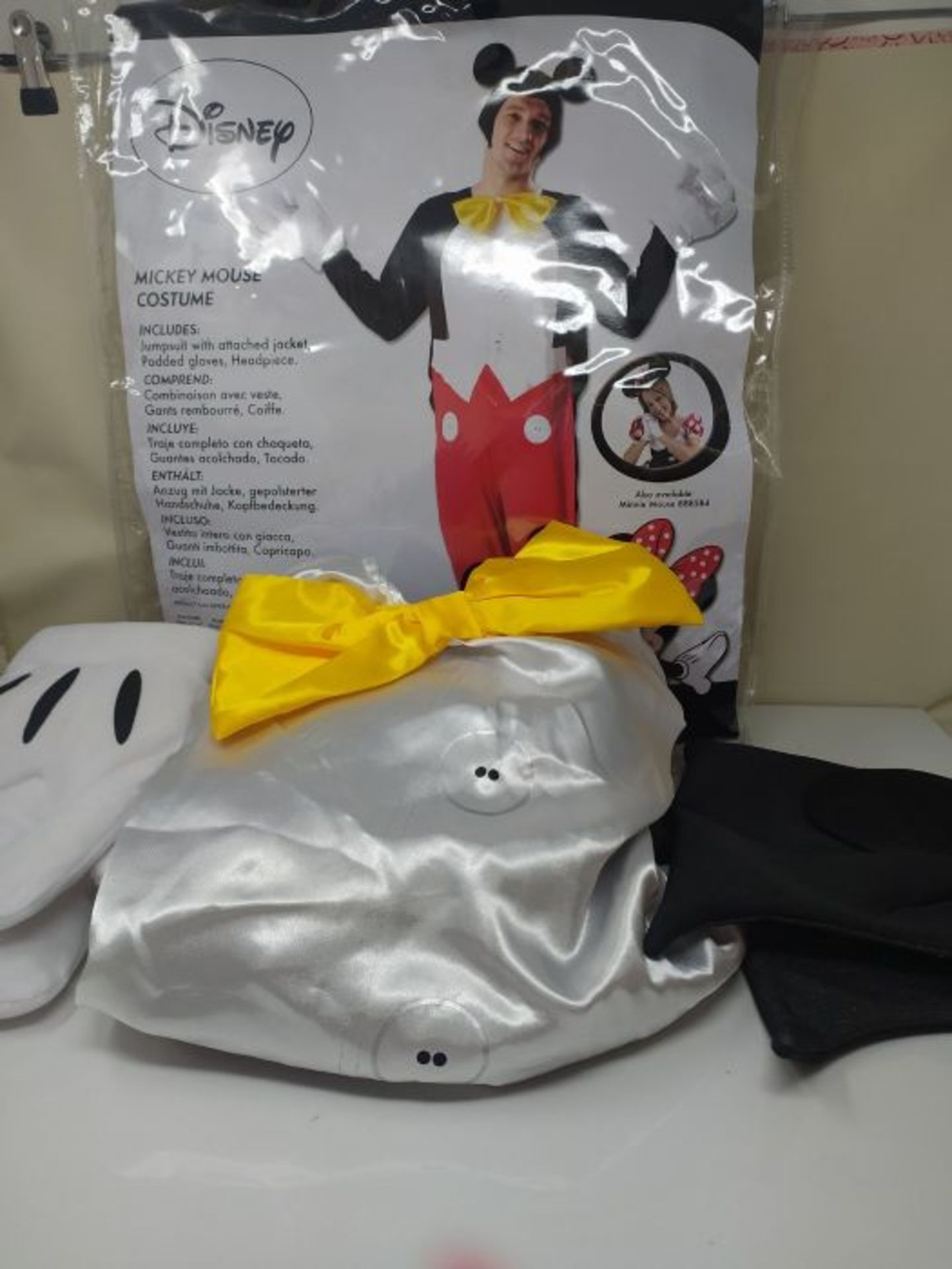 RRP £53.00 Rubie's Official Disney Mickey Mouse, Adult Costume - Standard Size - Bild 2 aus 2