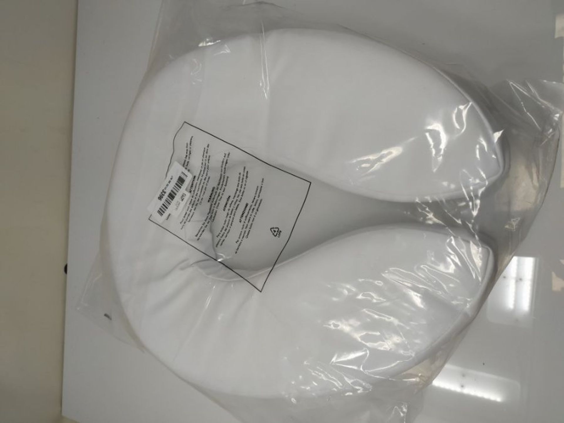 NRS Healthcare Soft Padded Raised Toilet / Commode Seat - 50 mm (2 inch) - Image 2 of 2