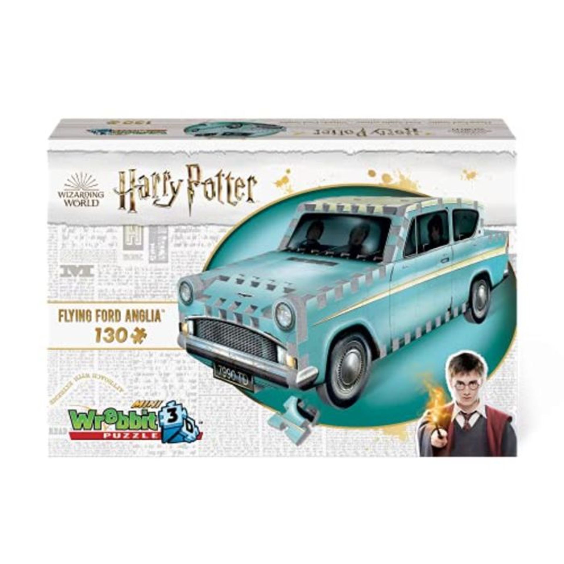Wrebbit 3D Harry Potter: Flying Ford Anglia Mini (130pc)