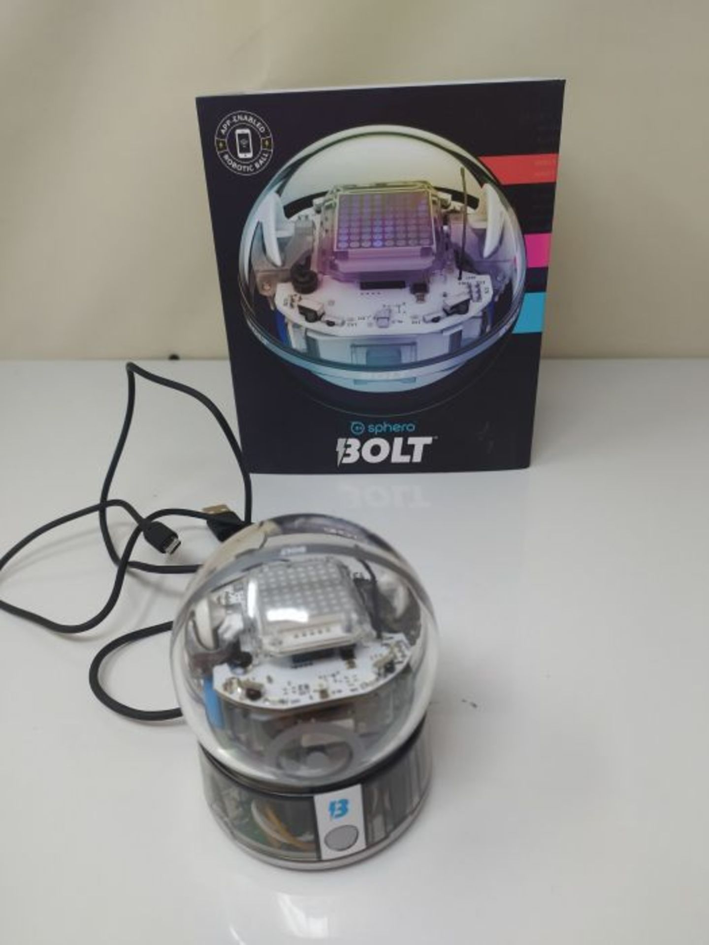 RRP £147.00 Sphero BOLT: App-Enabled Robotic Ball, STEM Learning and Coding for Kids, Programmable - Image 2 of 2