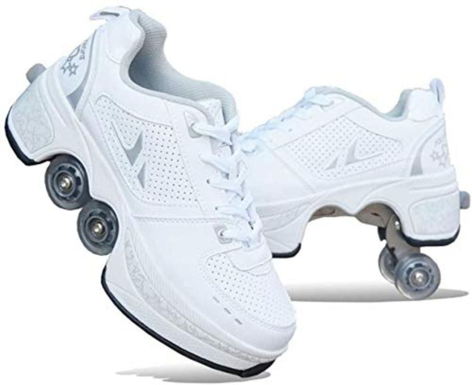 RRP £68.00 Ironhead Multifunctional Deformed Shoes Children Students Adult Roller Skating Roller