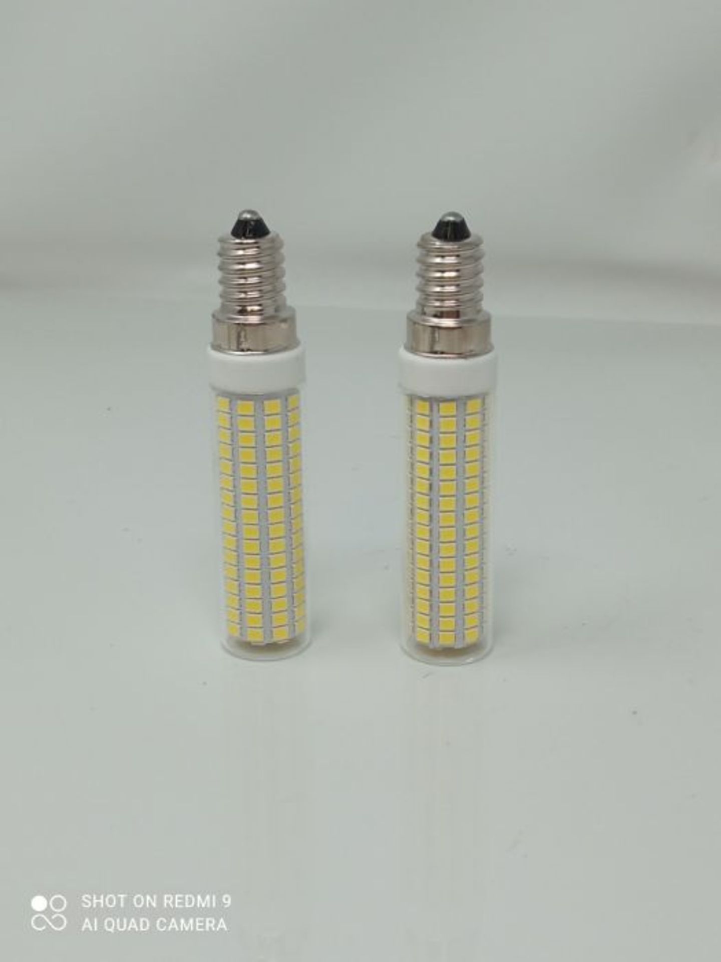 2X 7W E14 LED Light Bulbs,SES Warm White Bulb,60W Halogen Equivalent,Energy Saving Lam - Image 2 of 3