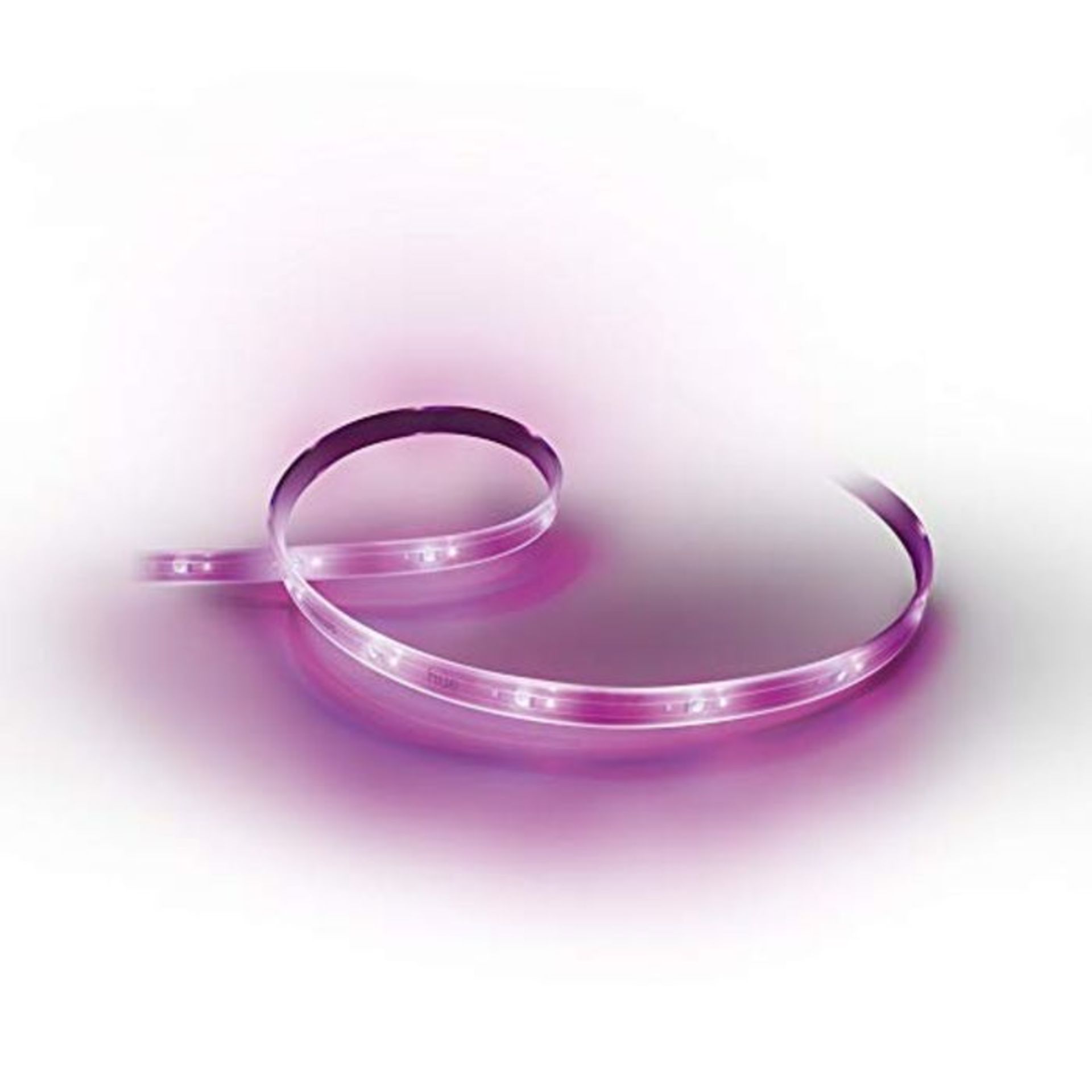 RRP £69.00 Philips Hue Lightstrip Plus v4 [2 m] White & Colour Ambiance Smart LED Kit with Blueto