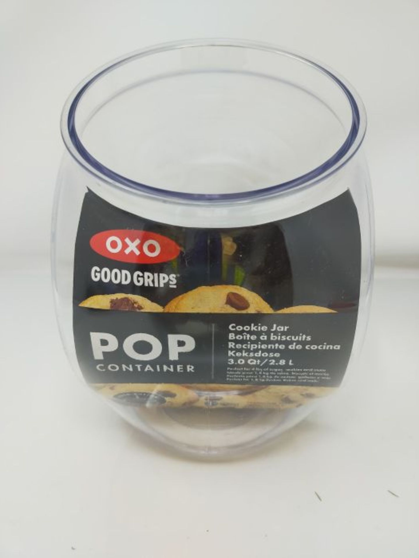 [INCOMPLETE] OXO 1128580 Good Grips Airtight POP Medium Cookie Jar , 2.8 L - Image 2 of 2
