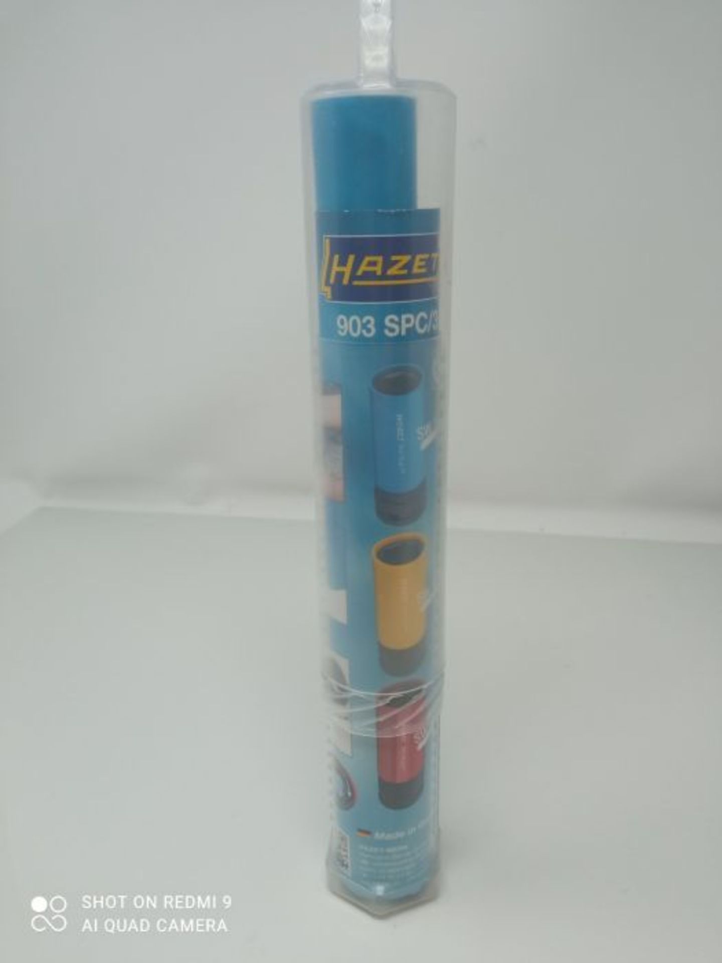 RRP £94.00 [INCOMPLETE] Hazet 903 SPC/3 Power Socket Set 1,3 cm (0,5 Zoll) & 772 Wheel Nut Wrench - Image 2 of 3
