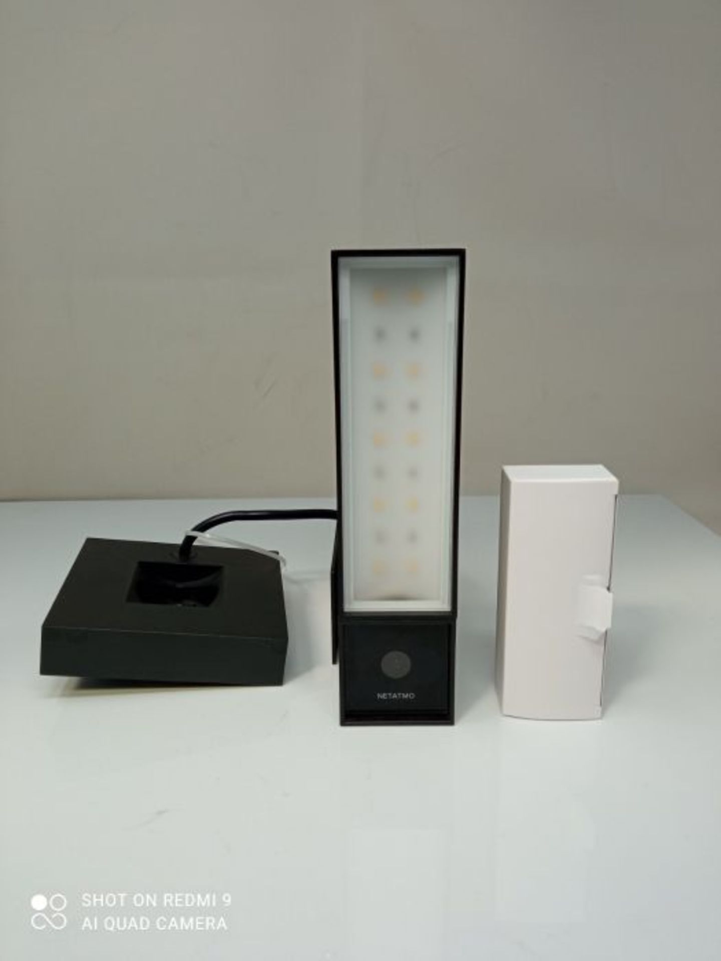 RRP £240.00 Netatmo Smart Outdoor Security Camera, Wi-Fi, Integrated Floodlight, Movement Detectio - Image 3 of 3