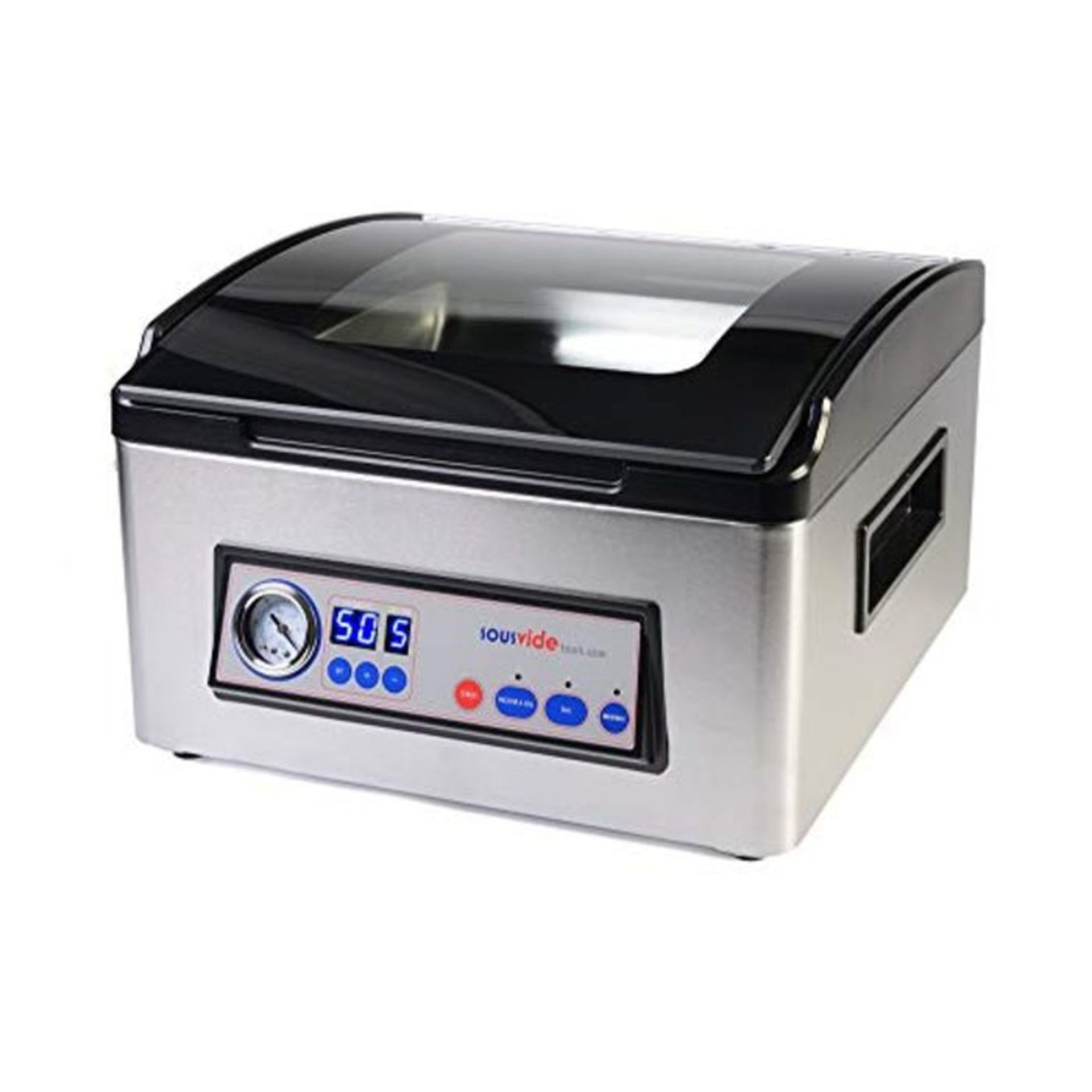 RRP £418.00 SousVideTools SVT-LITE iVide Chamber Vacuum Sealer, Silver, Large