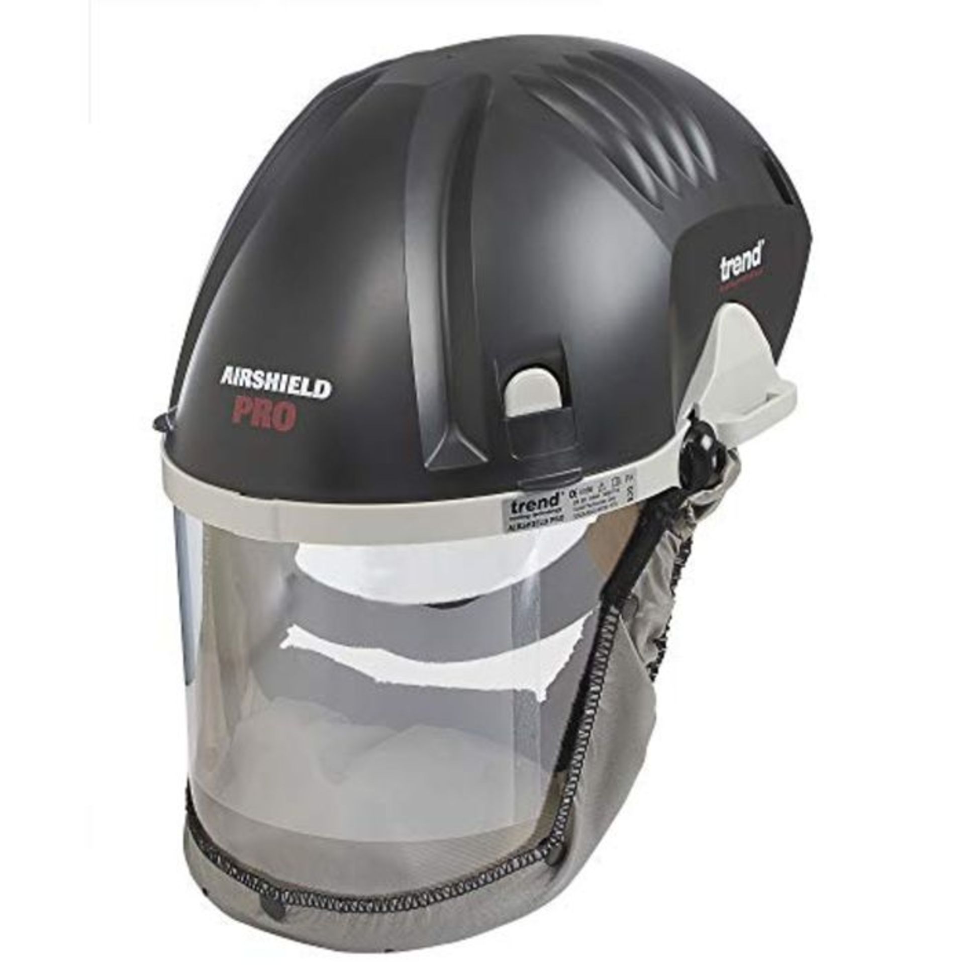 RRP £219.00 Trend AIR Airshield Pro Respirator and Face Shield Protection, Black, 240V