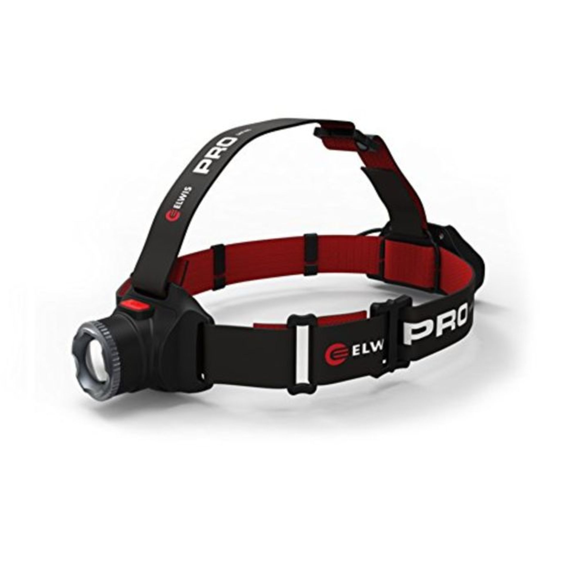 RRP £52.00 Elwis H2-R Head Torch Lightweight Rechargeable Pro 420 Lumen Optical Lens Wide Beam US