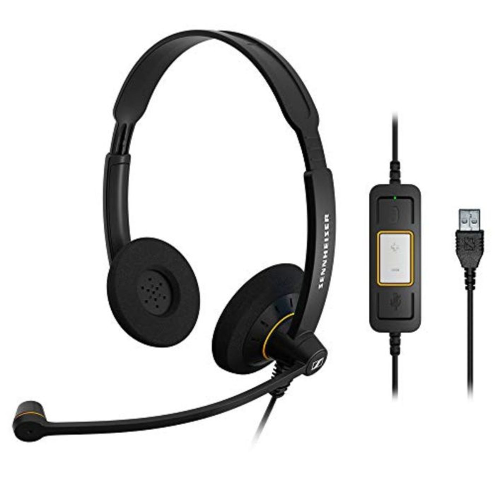 Sennheiser SC 60 USB ML Headset (Black)