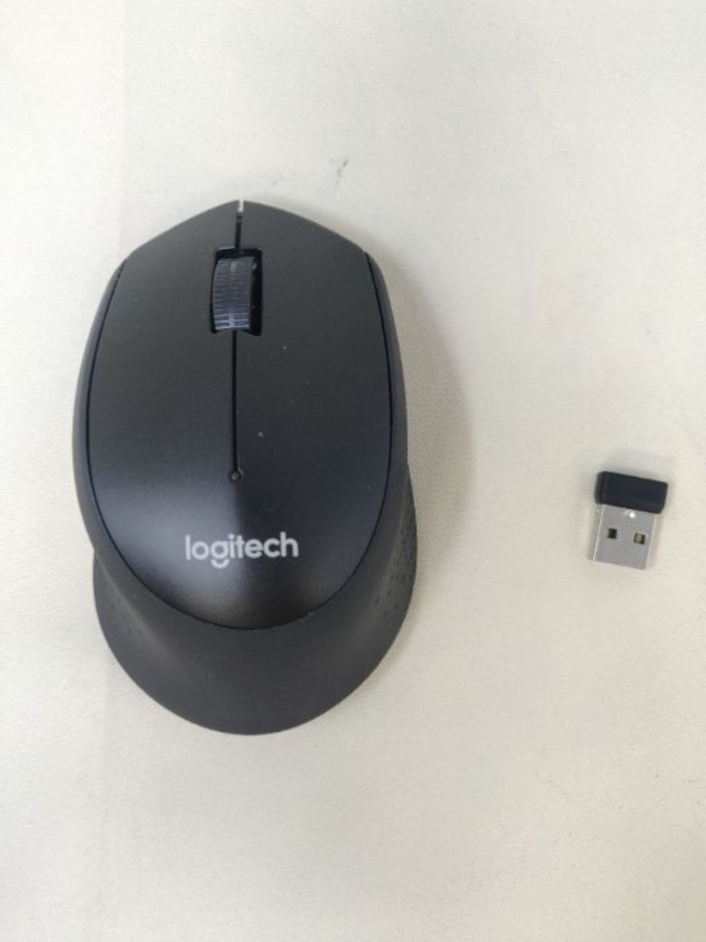 Logitech M330 Silent Plus Wireless Mouse, 2.4GHz with USB Nano Receiver, 1000 DPI Opti - Image 2 of 2