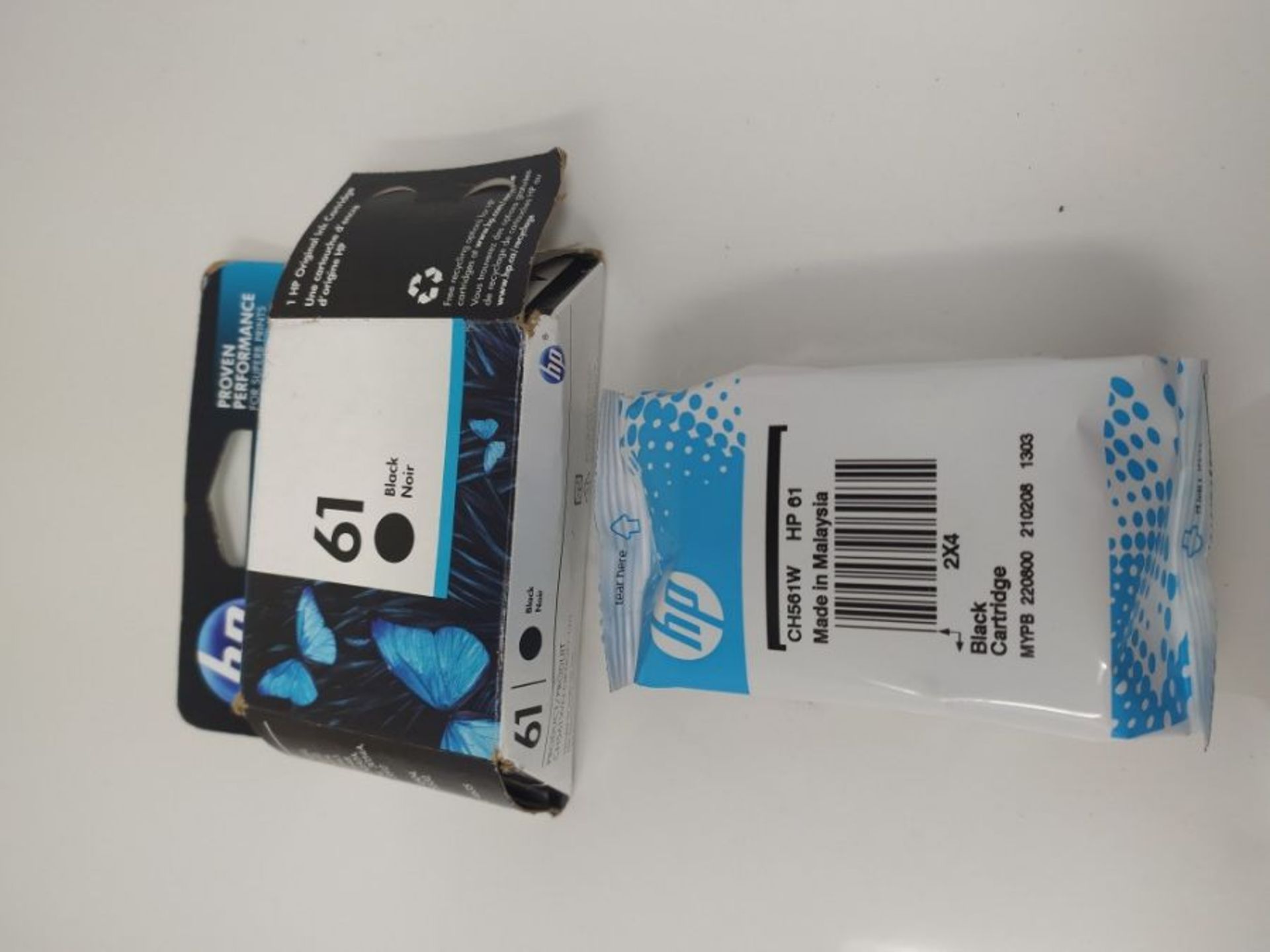 HP 61 Black Ink Cartridge (CH561WN#140) - Image 2 of 2