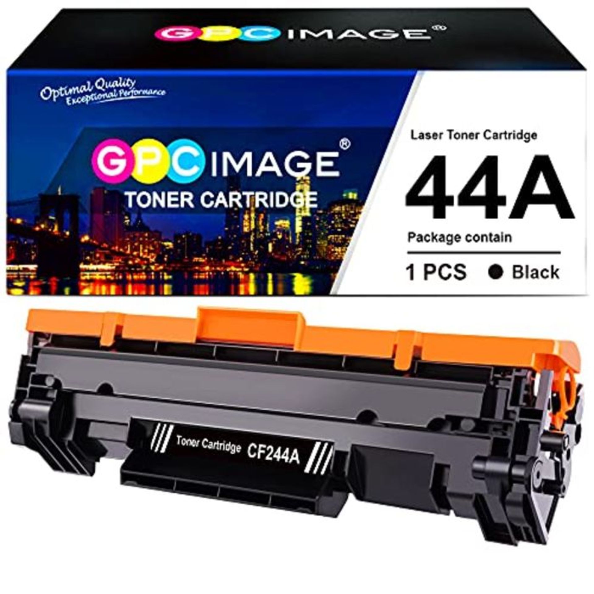 GPC Image 44A Compatible Toner Cartridge Replacement for HP CF244A 44A for HP LaserJet