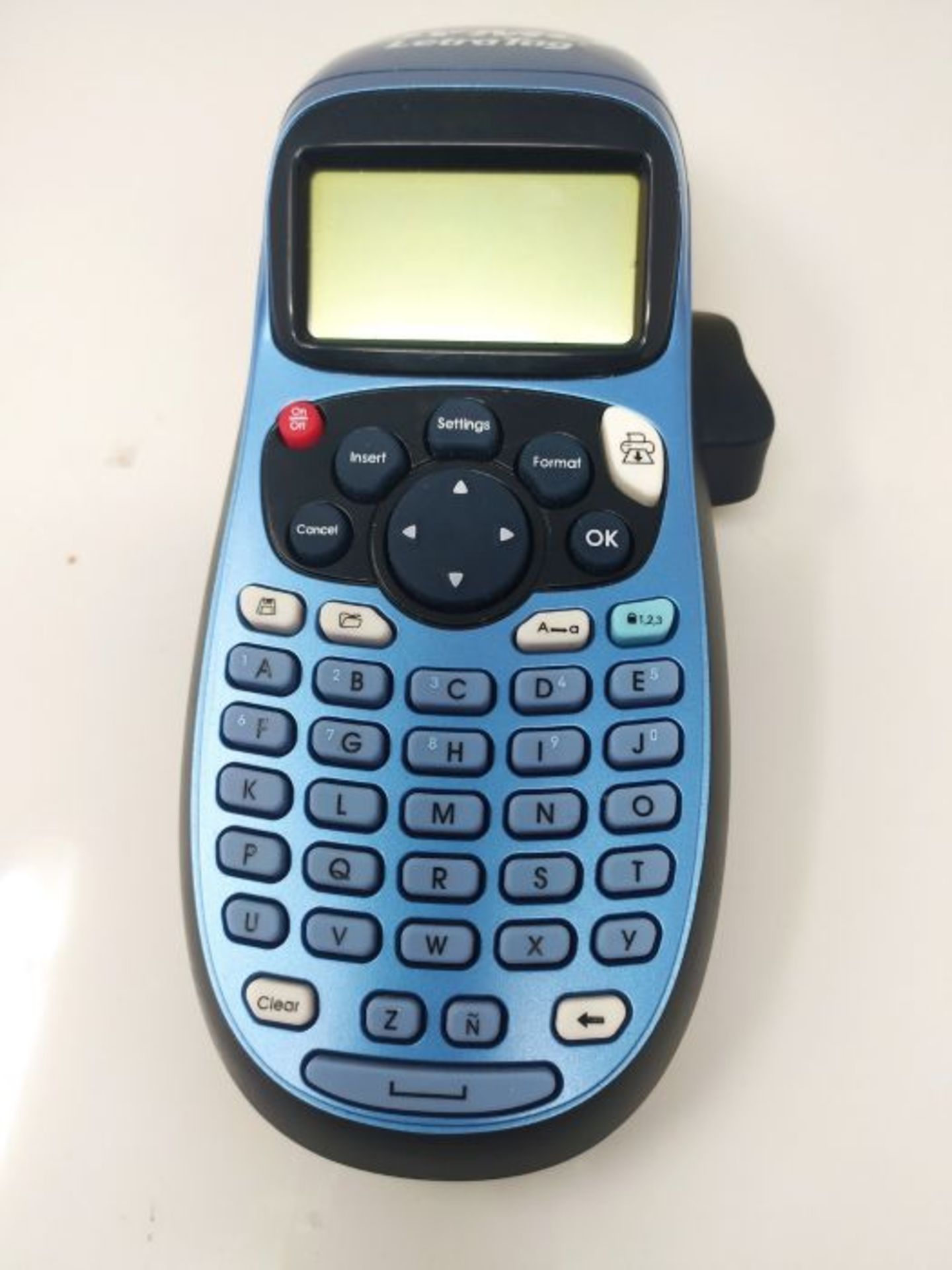 Dymo LetraTag LT-100H Label Maker ABC Keyboard, Black/Blue - Image 2 of 2