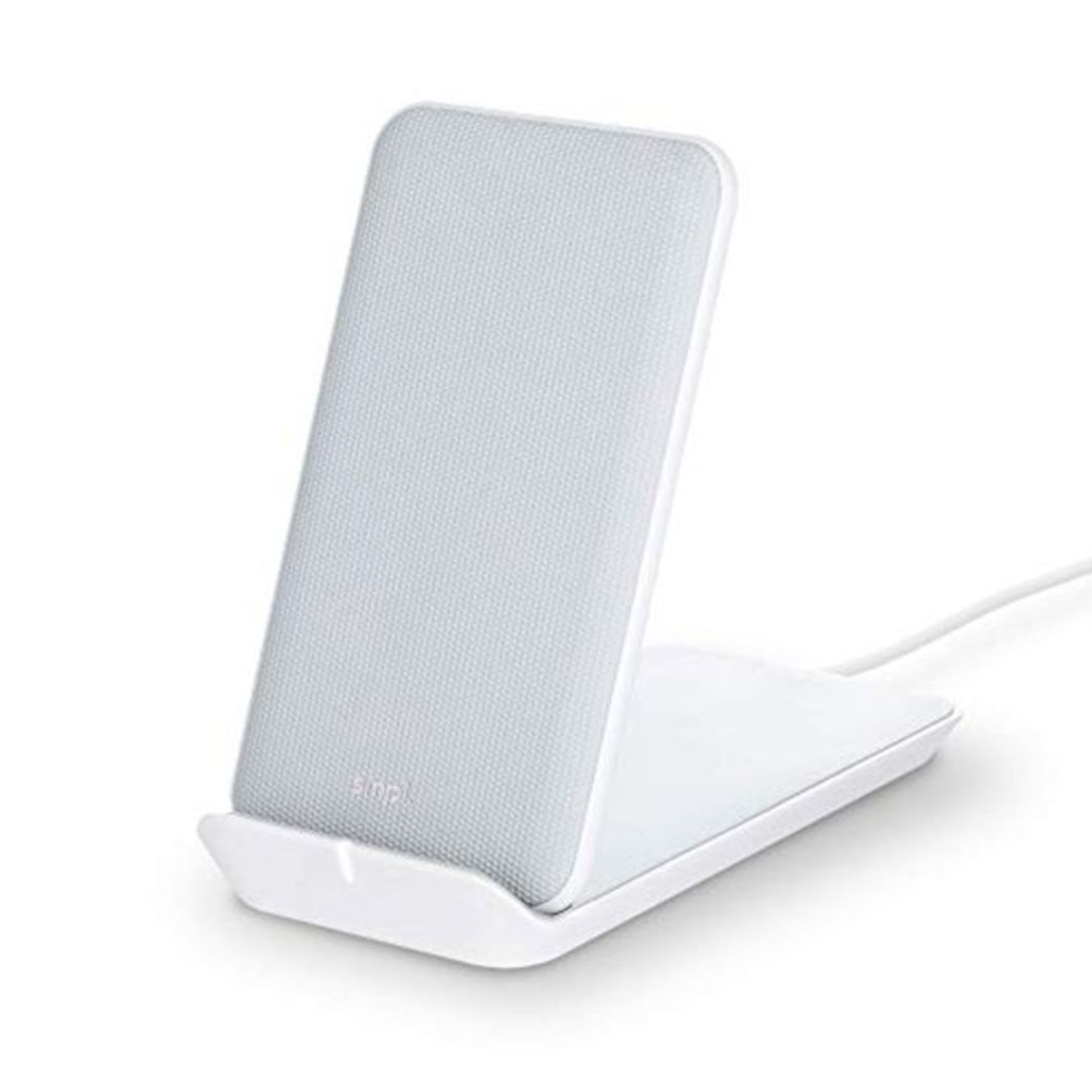 Smpl Fast Wireless Charger - Qi-Certified 10W Wireless Charging Stand, Compatible with