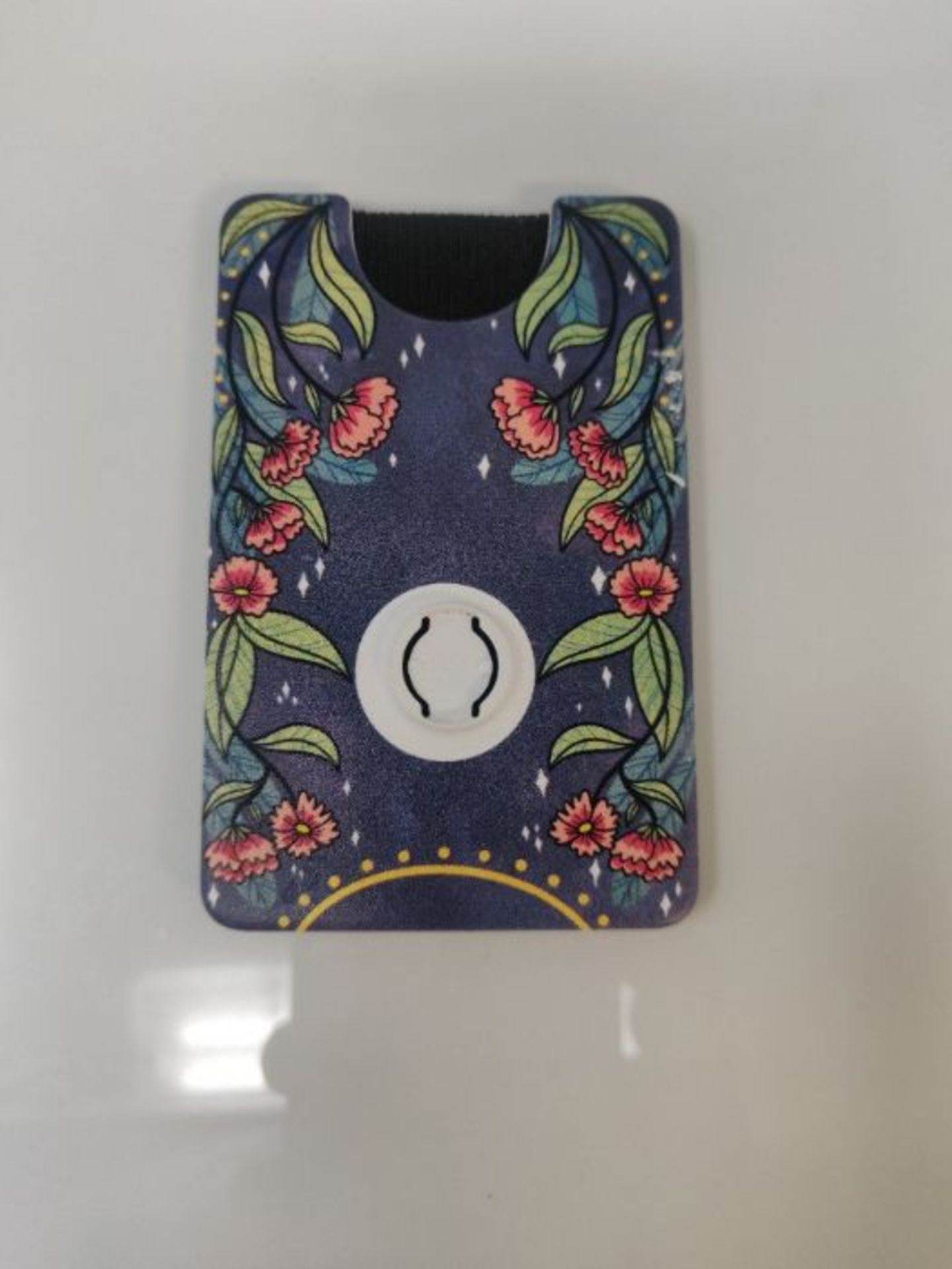 [INCOMPLETE] PopSockets PopWallet+ with Integrated Swappable PopTop - Floral Bohemian - Image 2 of 2