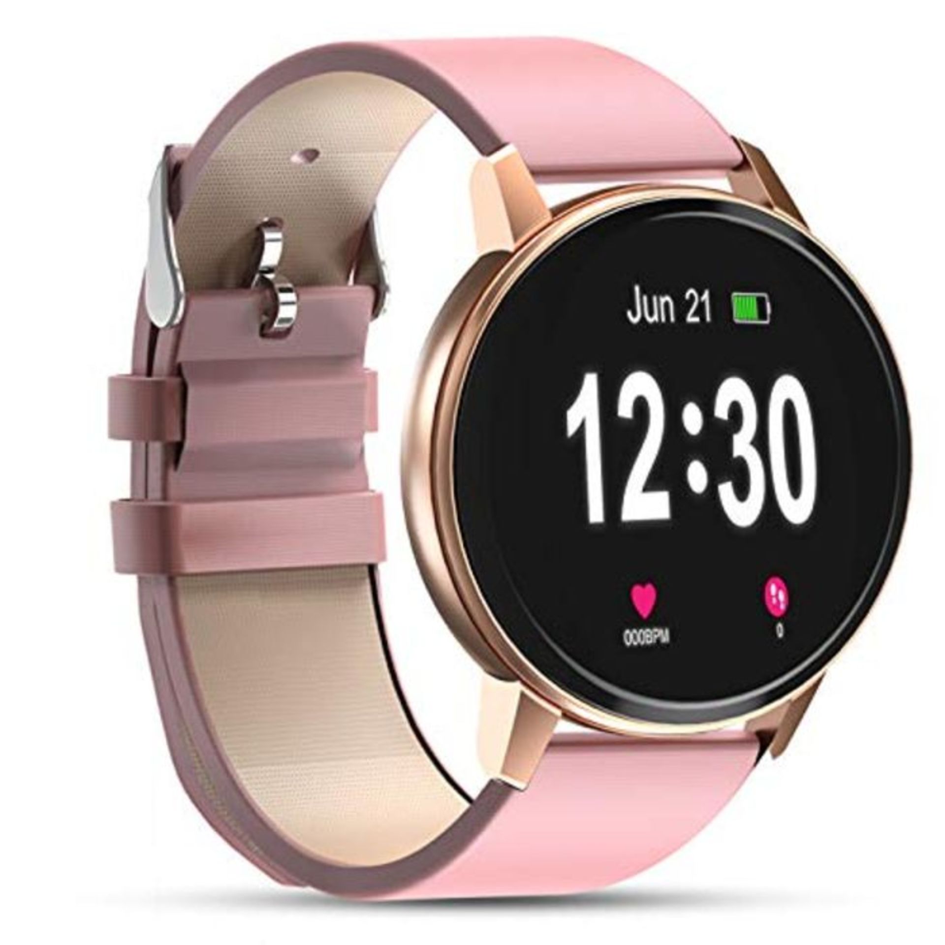 Bluetooth Smartwatch for Women,IP68 Waterproof with 1.3 Inch Full Touch Screen, Heart